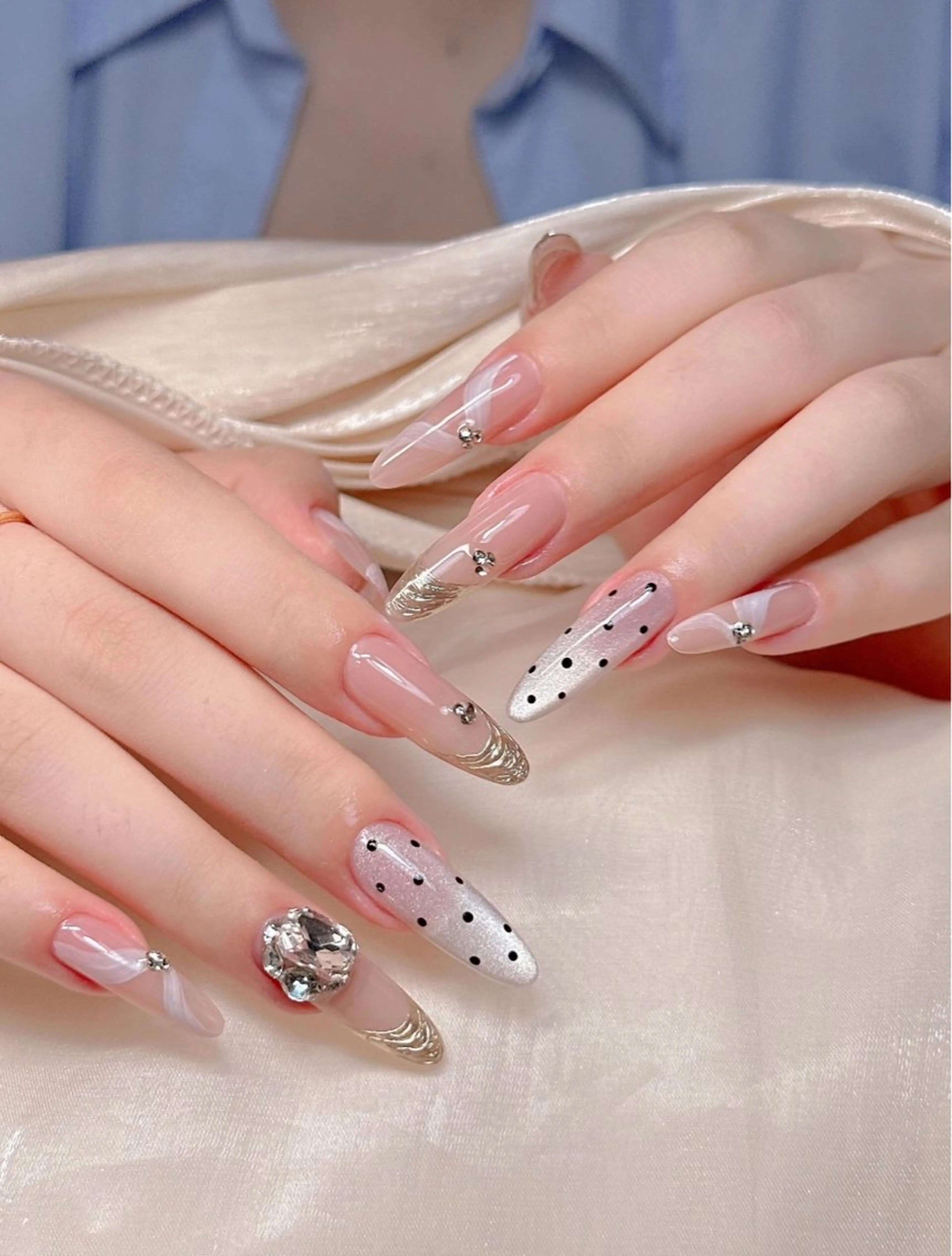 ネイル U・mi  nail salon【長さ出し/パラジェル/持ち込み/定額ネイル/学割U24】所属・Uminail ゆうゆうのネイルデザイン