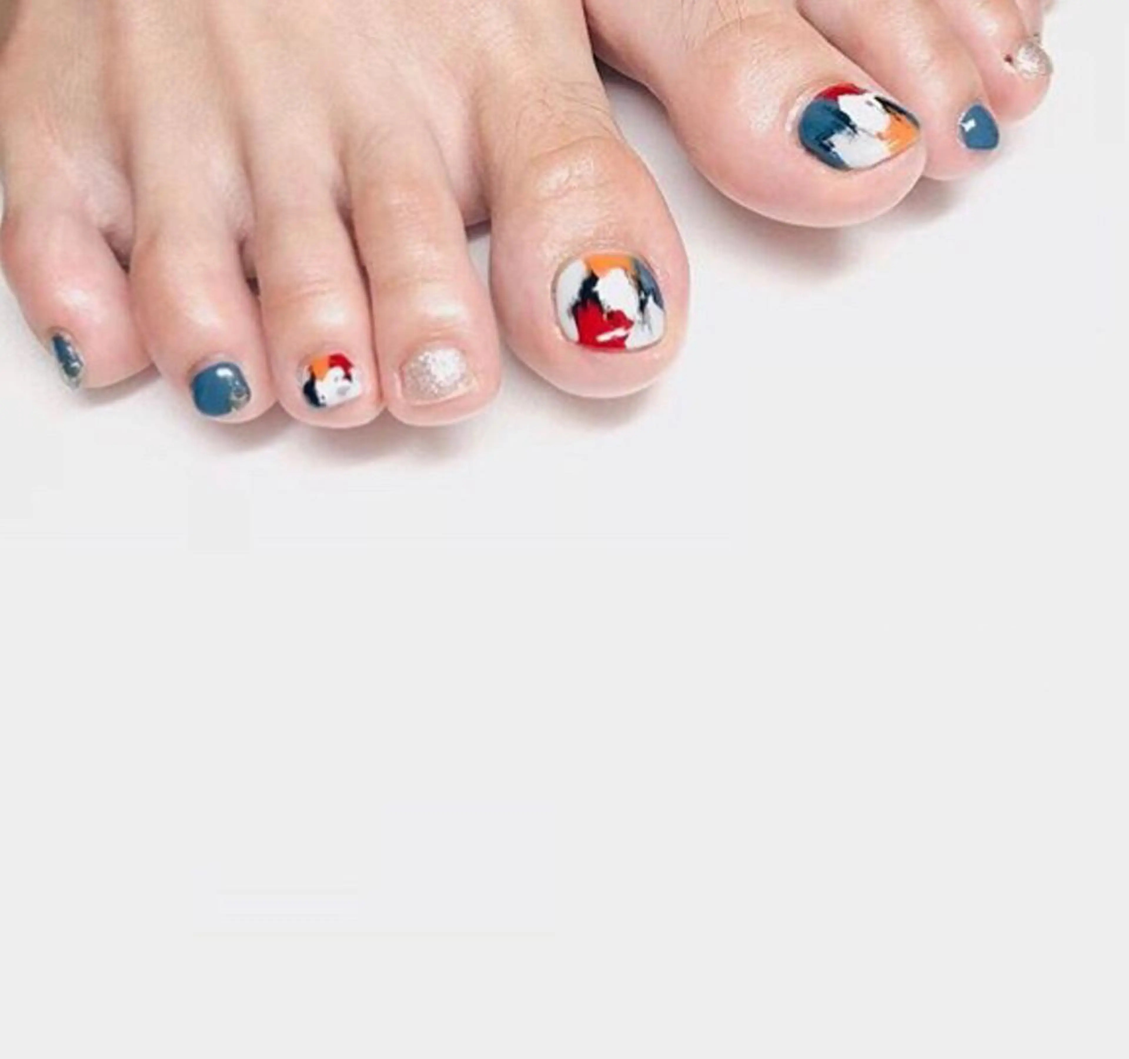 カラー ネイル Q Free nailsのネイルデザイン