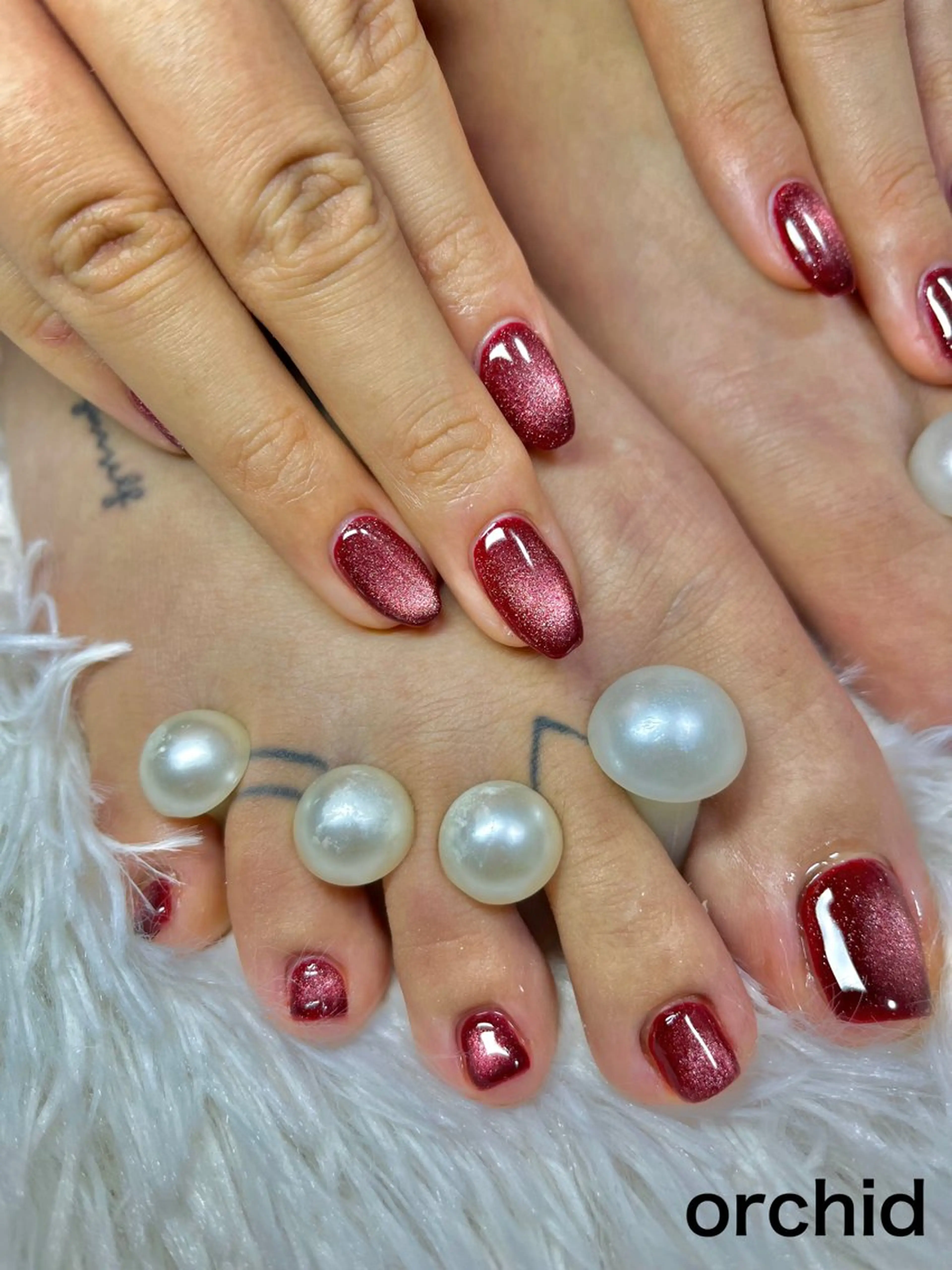 ネイル orchid ♡オーキッドのネイルデザイン