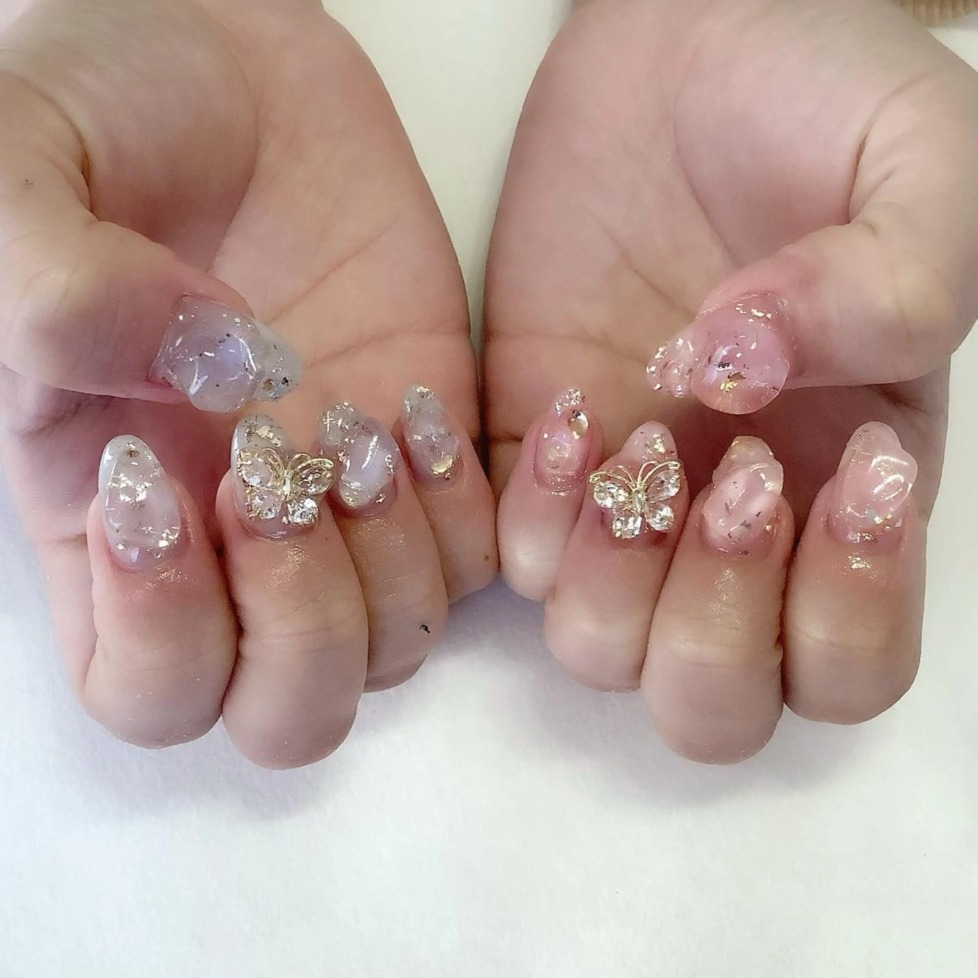 ネイル ハンドネイル 💎🐰 saki. m 🐰💎のネイルデザイン