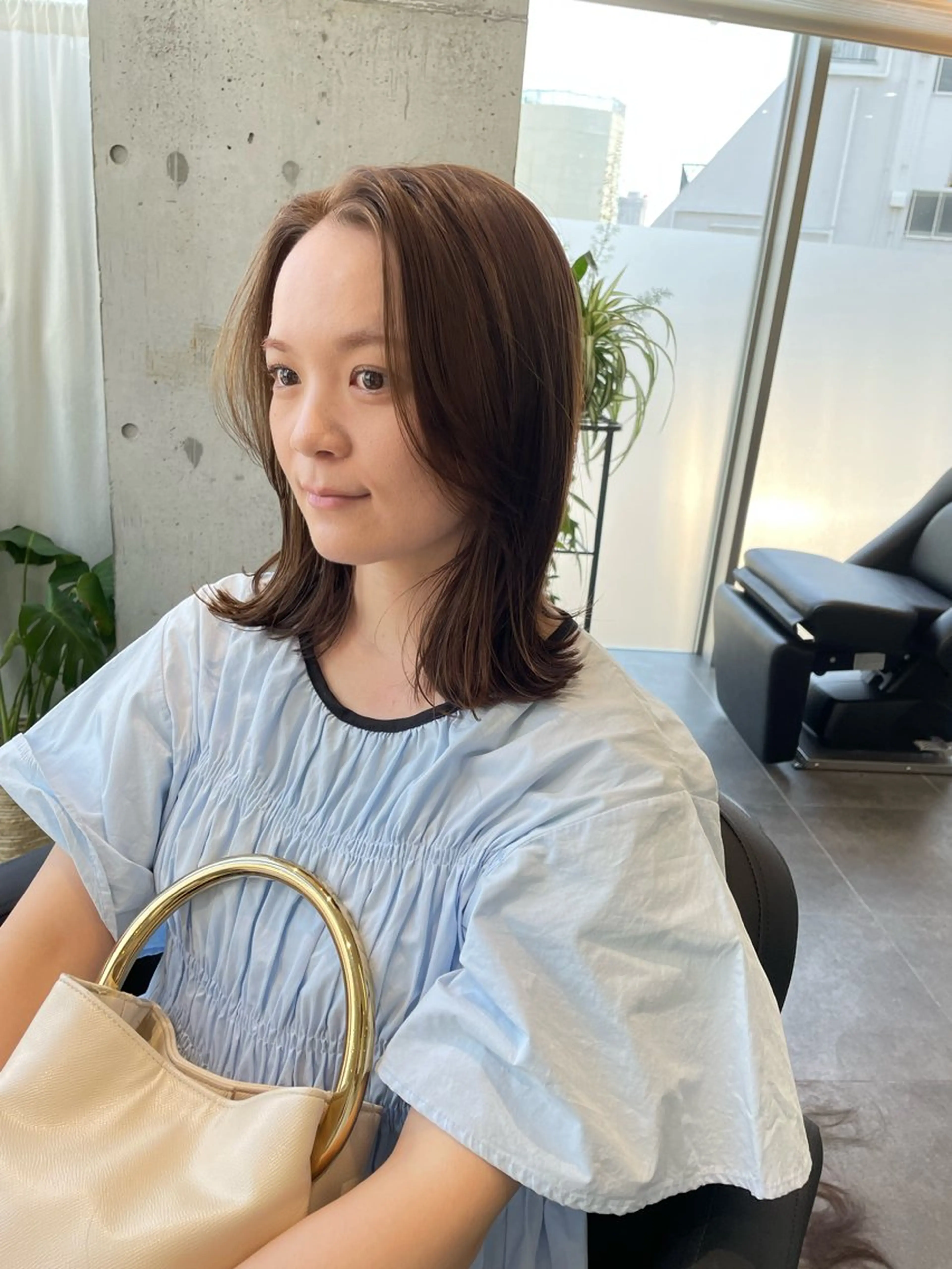 ミディアム YinYang所属・川﨑 章弘のヘアスタイル