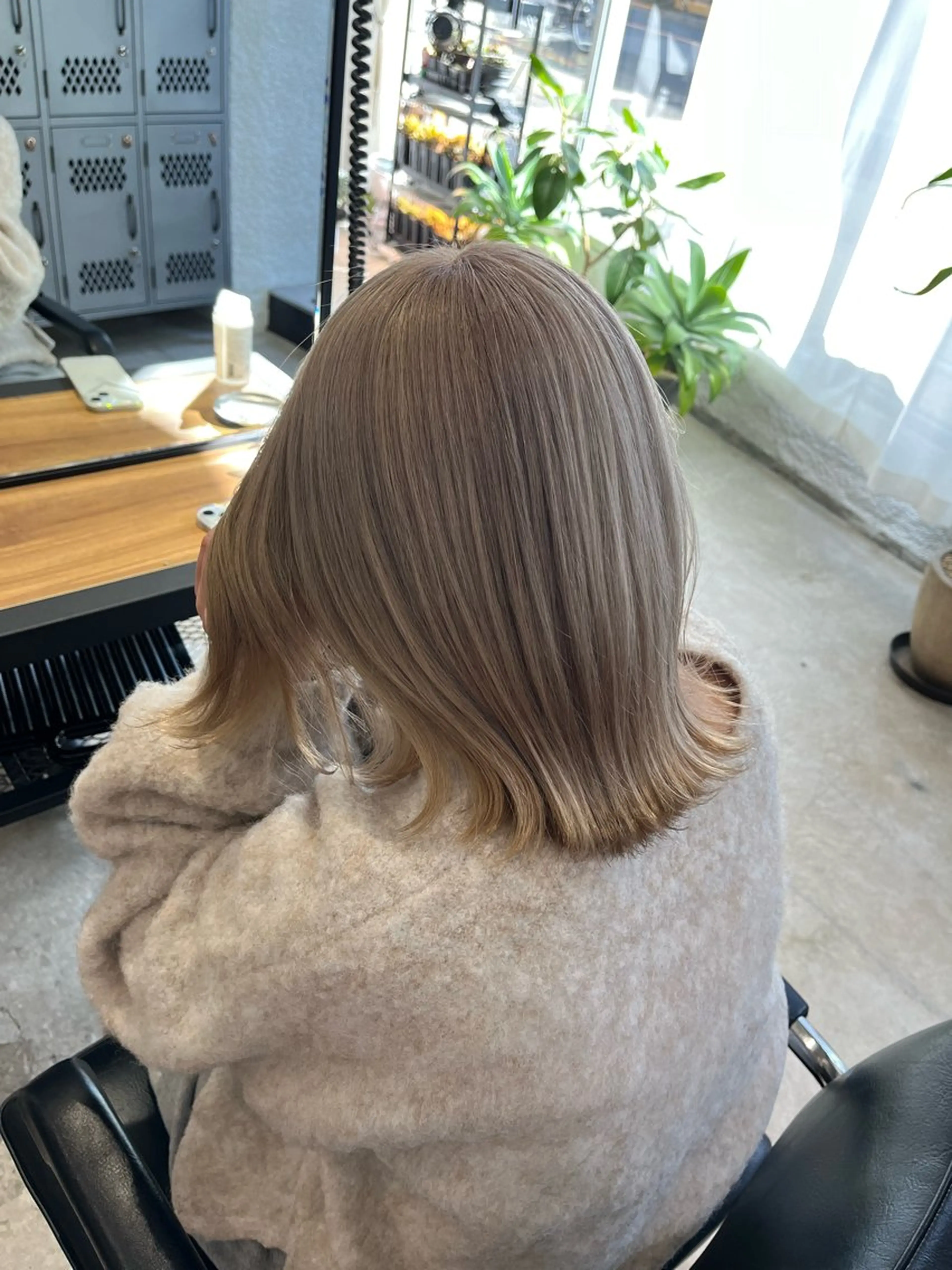 ミディアム ヘアカラー トリートメント baton  hair salon所属・✽透明感ｶﾗｰ ✽ 🍆那須ももこ🍑のヘアスタイル