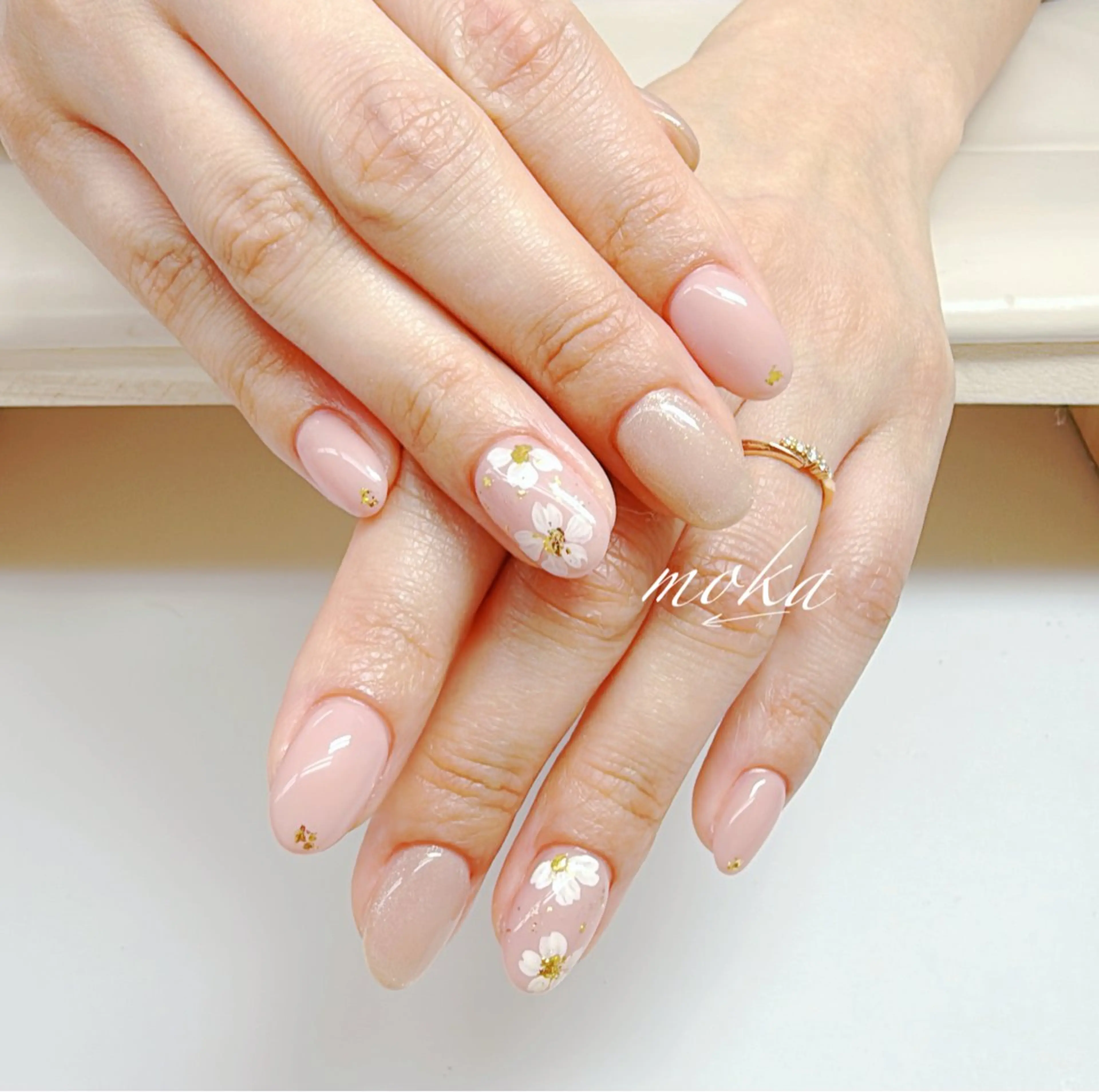 ネイル ハンドネイル ハンドケア 胡蝶蘭レディースサロ ンNailMOKAのネイルデザイン