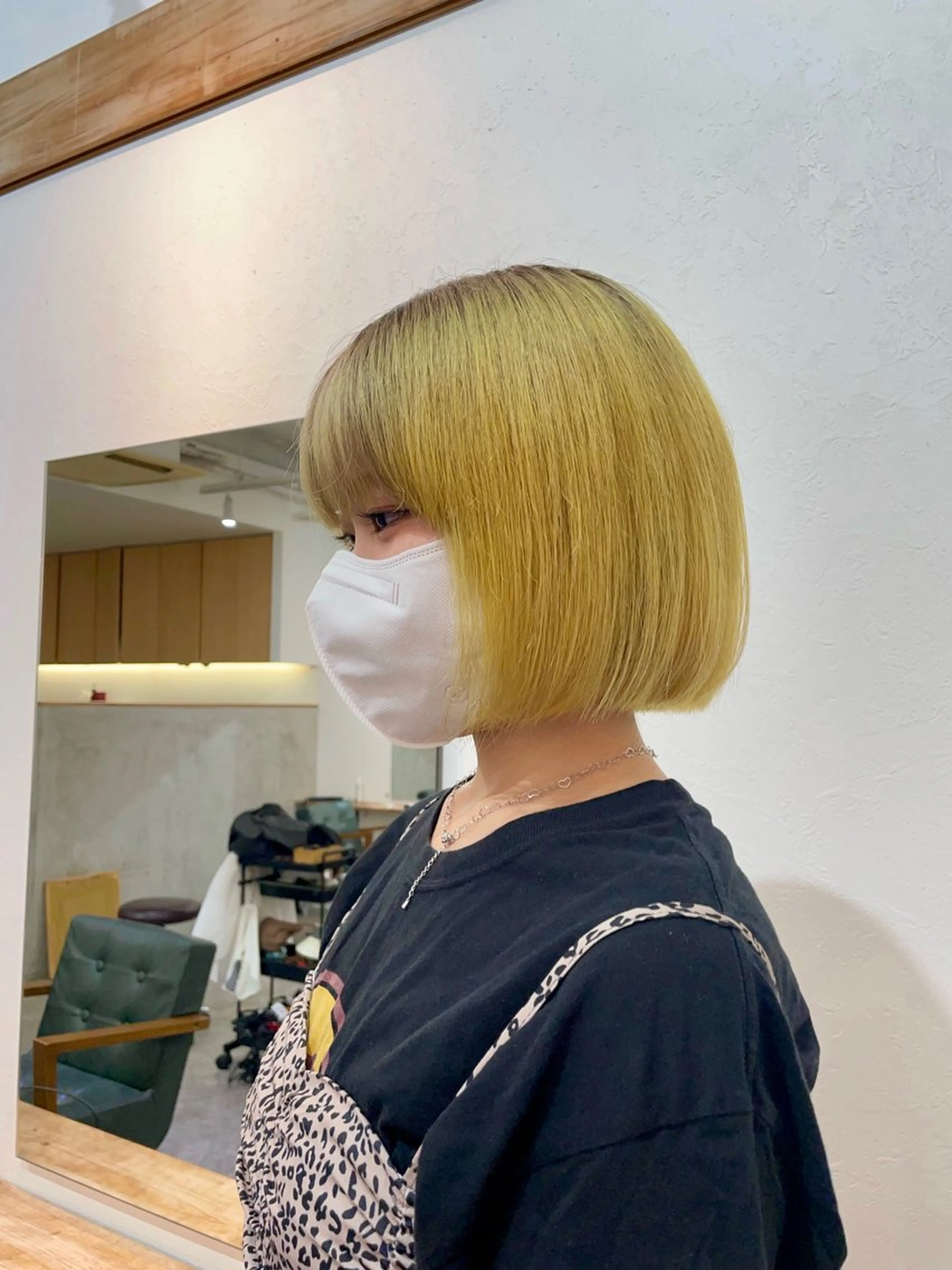 ショート GO TODAY SHAiRE SALON 原宿本店所属・REINA/ブリーチ /ハイトーン/原宿のヘアスタイル