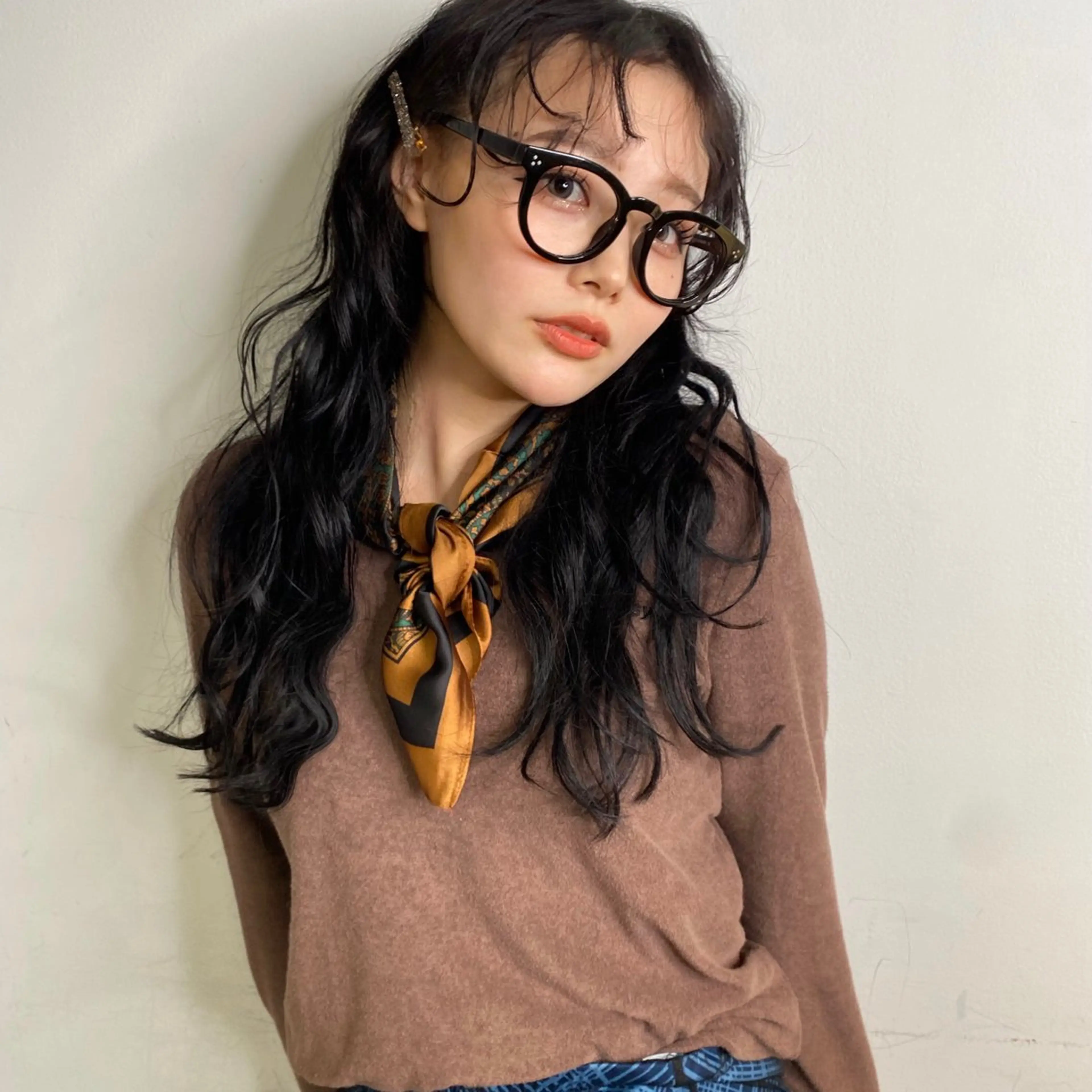 ロング カラー land所属・透明感カラー/レイヤ ー🌙Honokaのヘアスタイル