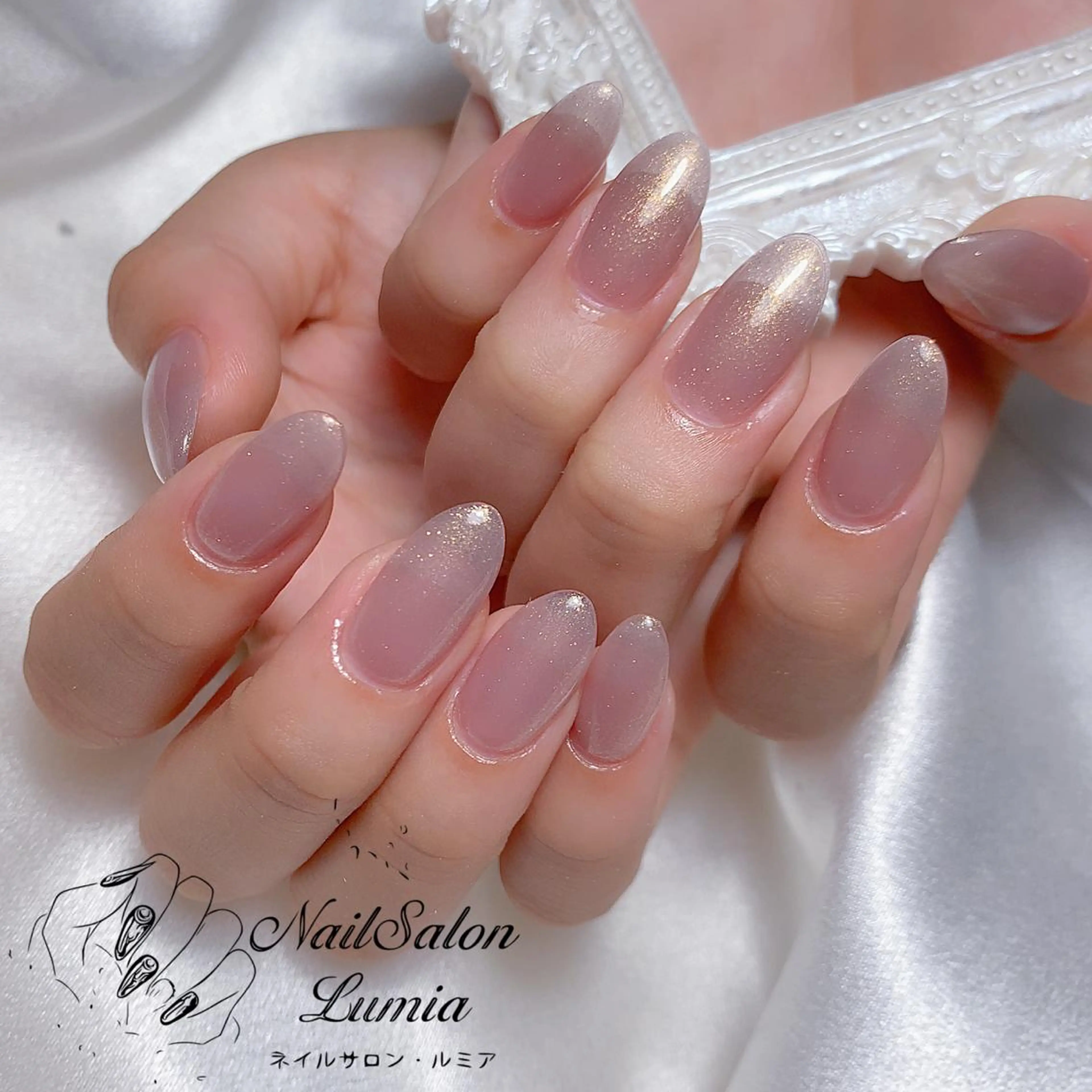 ネイル ハンドネイル ネイルサロン ルミア Lumia 店長のネイルデザイン