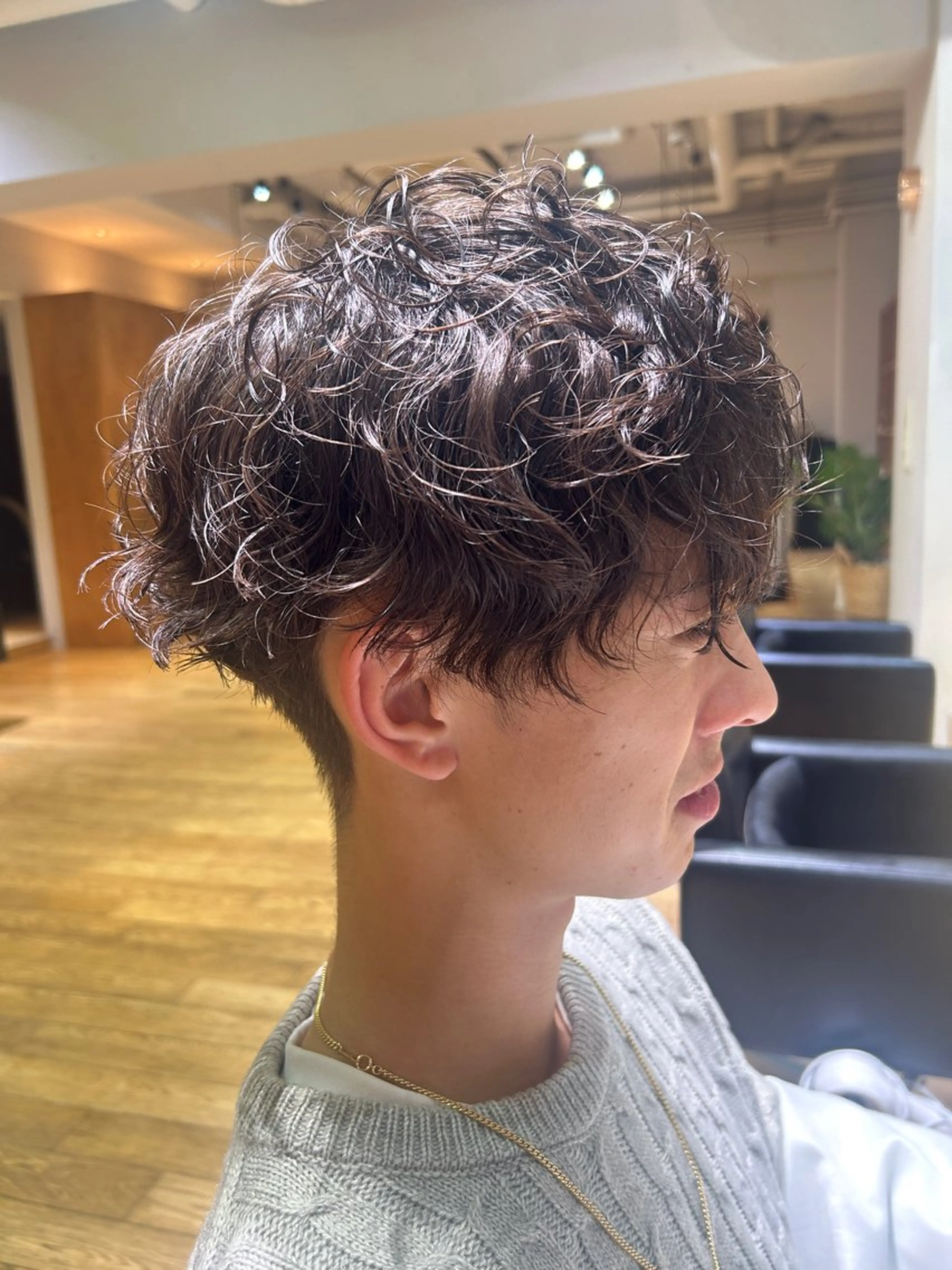 【メンズ】カット＋パーマ🧑🏽‍🦱（１８時​〜​）の写真