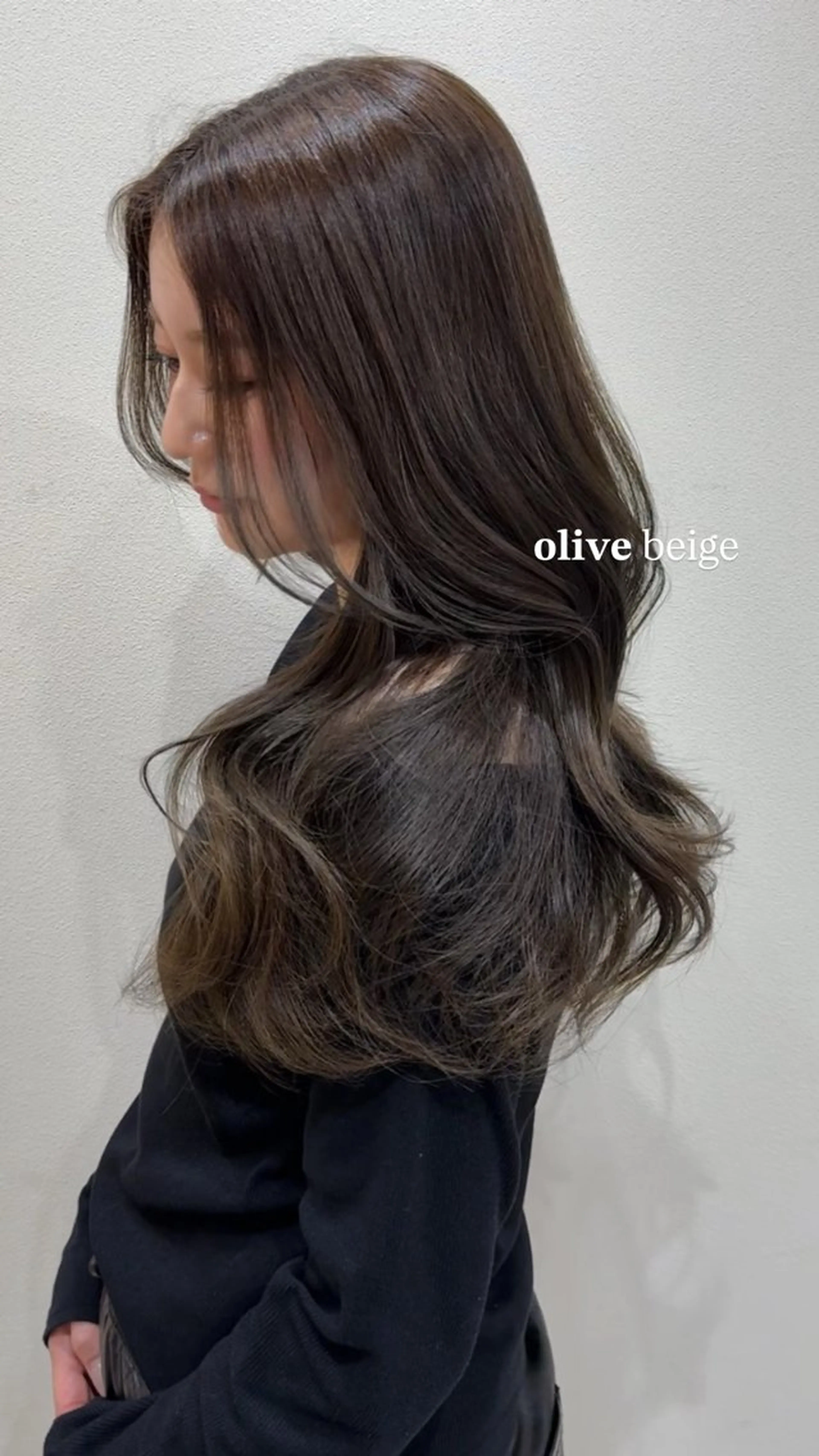 ロング カラー ヘアカラー ワンホン×髪質改善 つのーか🩶‪🫧のヘアスタイル