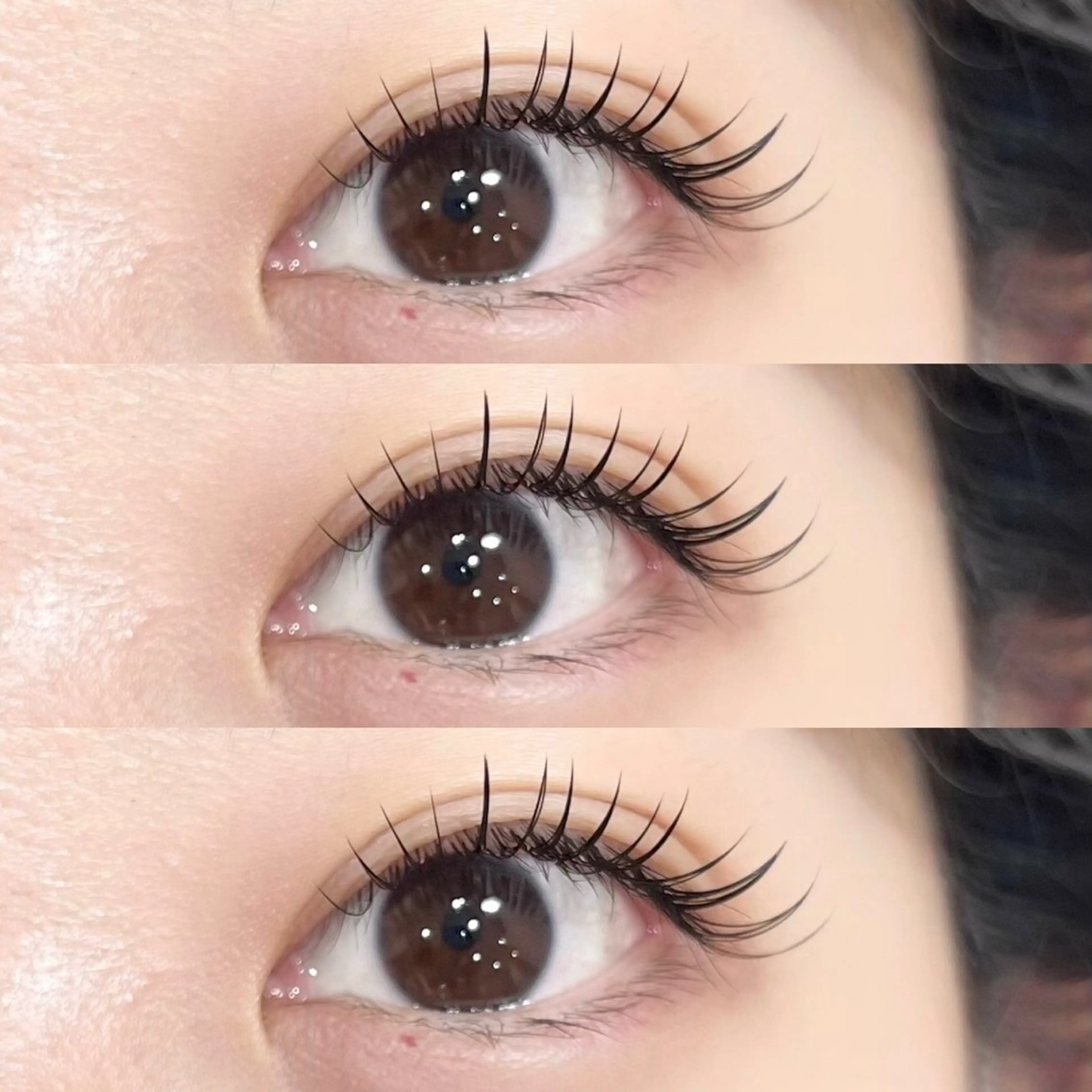 フラットラッシュ80本オフ込🤍韓国風束感仕上げᰔᩚの写真