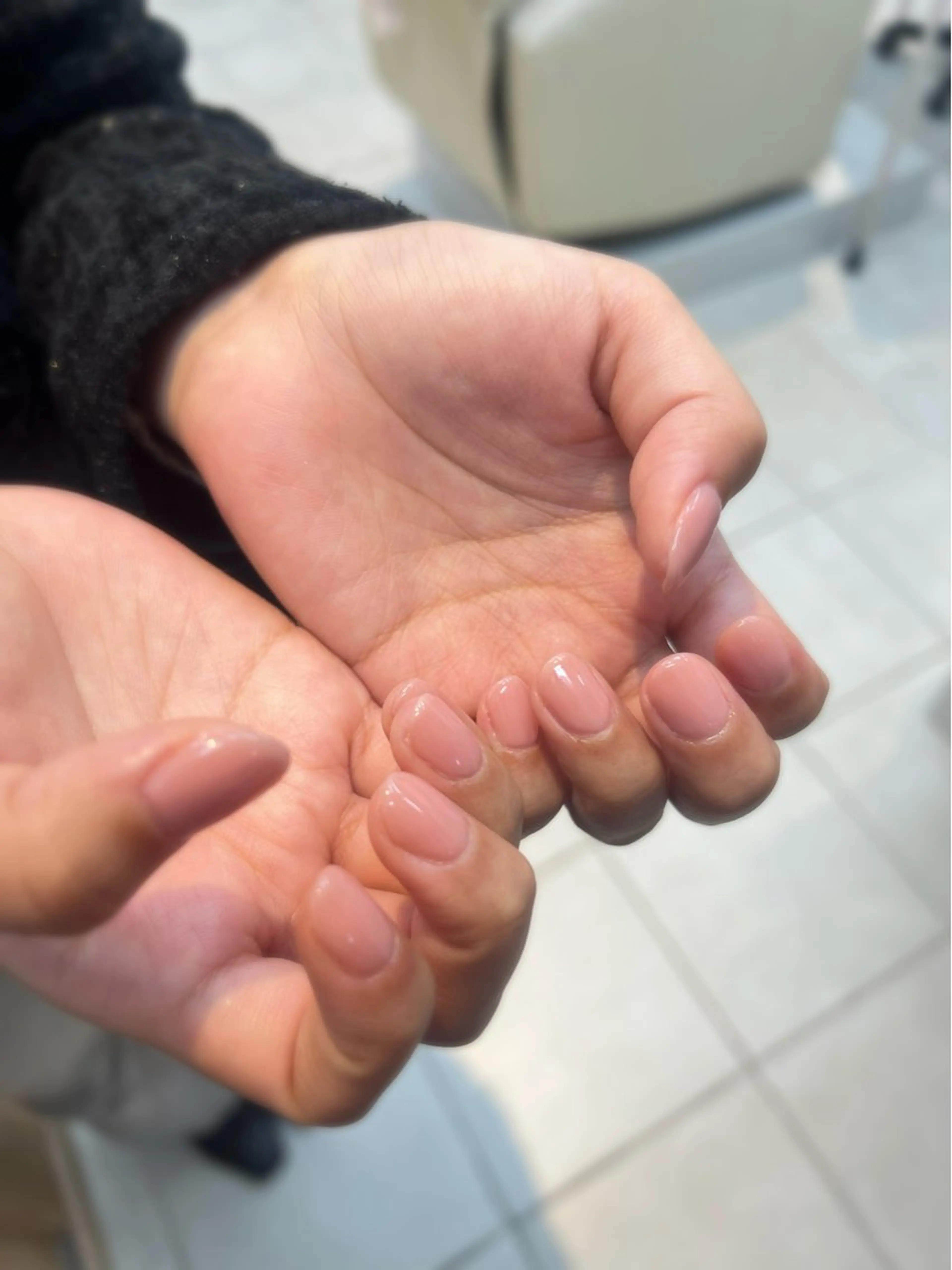 ネイル ワンカラーネイル ピンク kaho nailのネイルデザイン