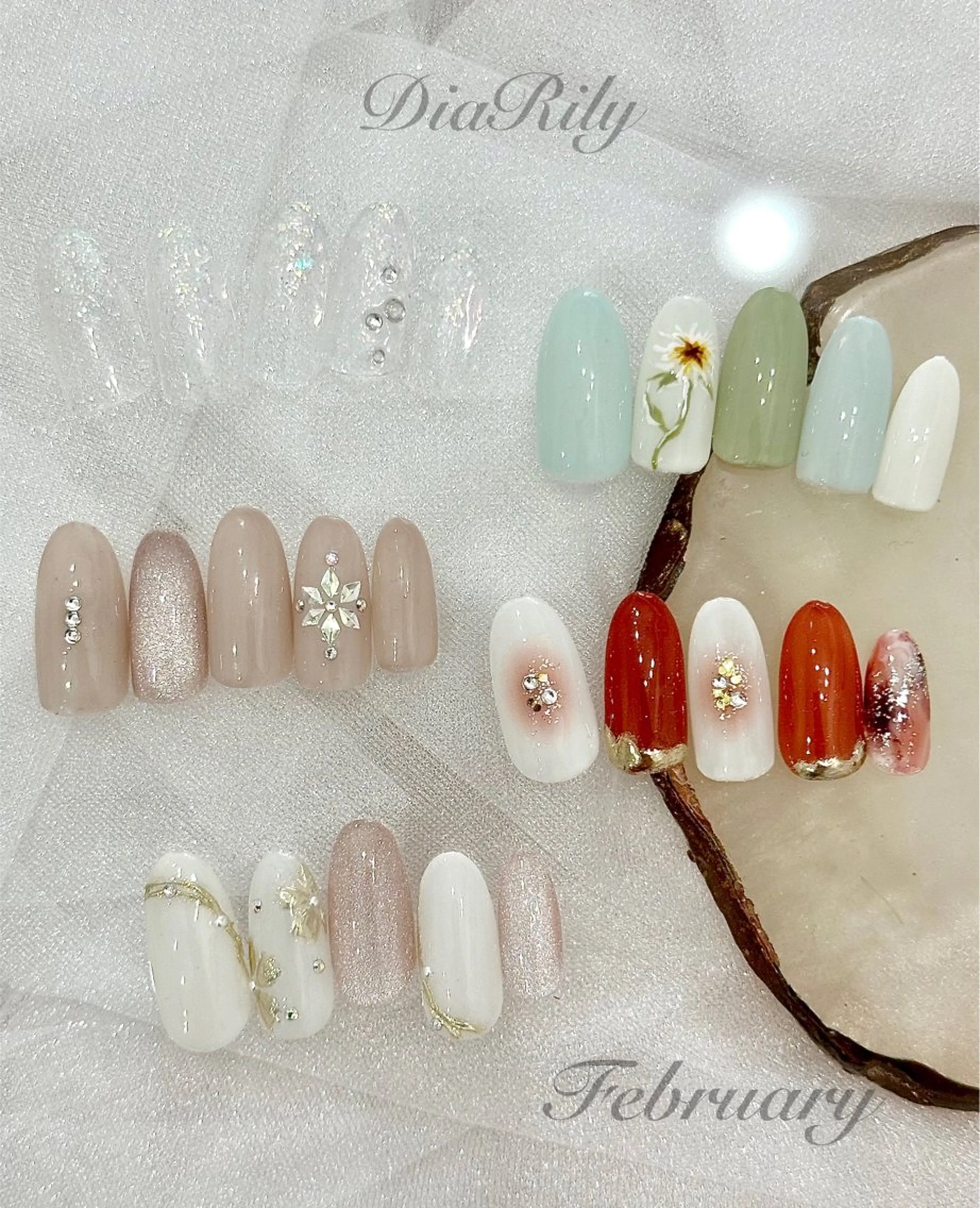 ネイル DiaRily所属・diarily はるひのネイルデザイン