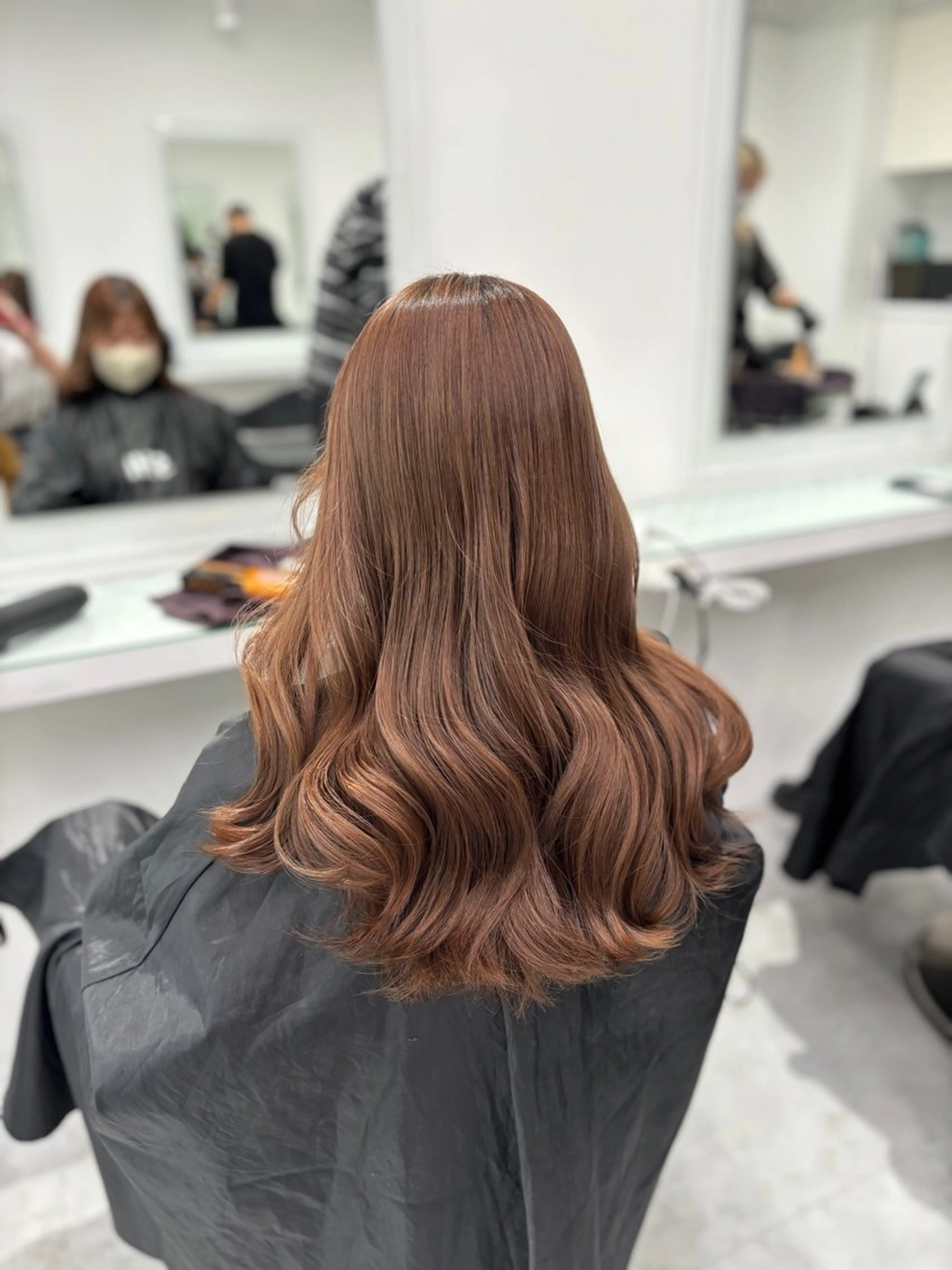 ロング カラー 💖ミルクティー💖 あかり💖のヘアスタイル