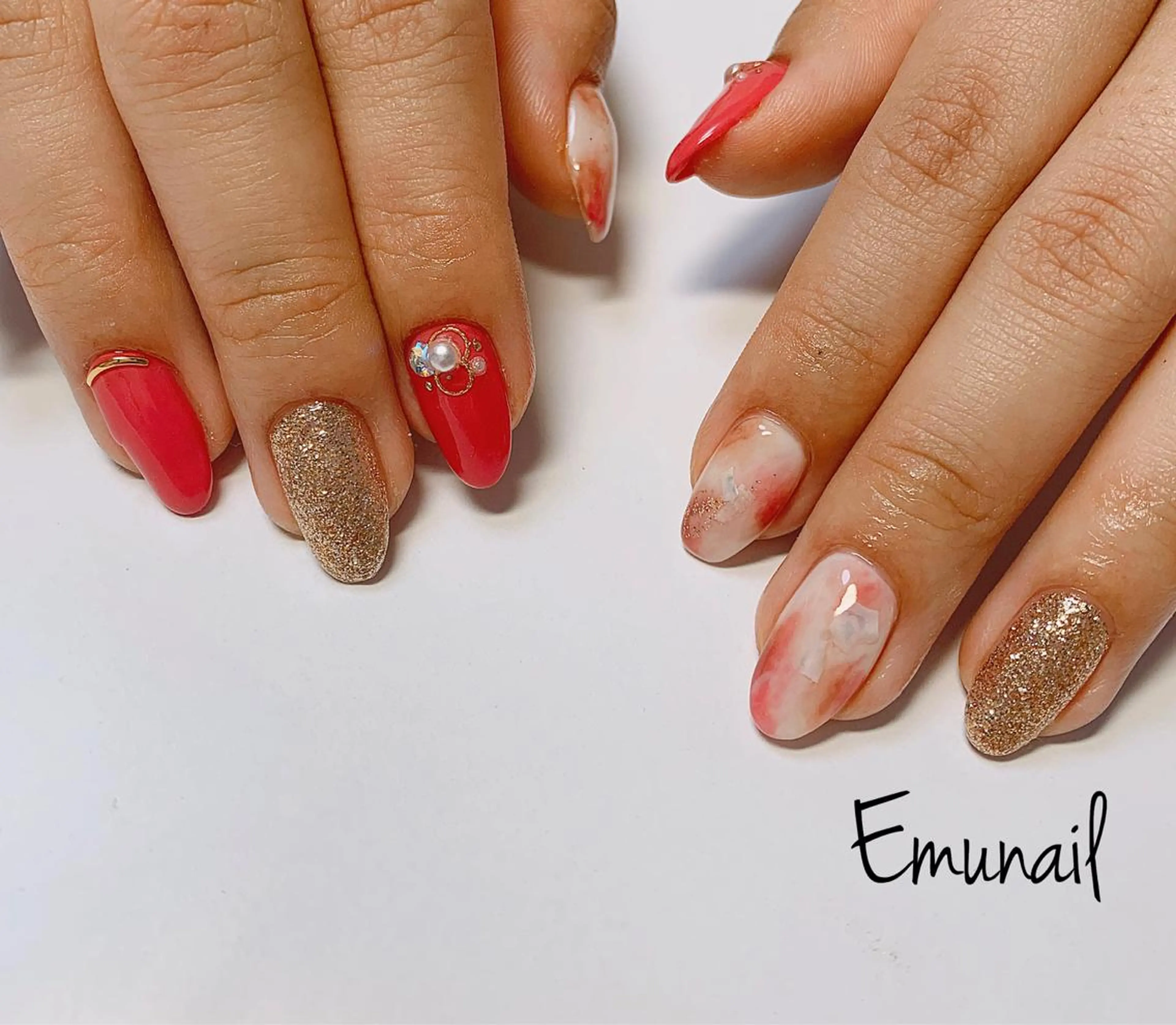 ネイル ハンドネイル Emu Nailのネイルデザイン