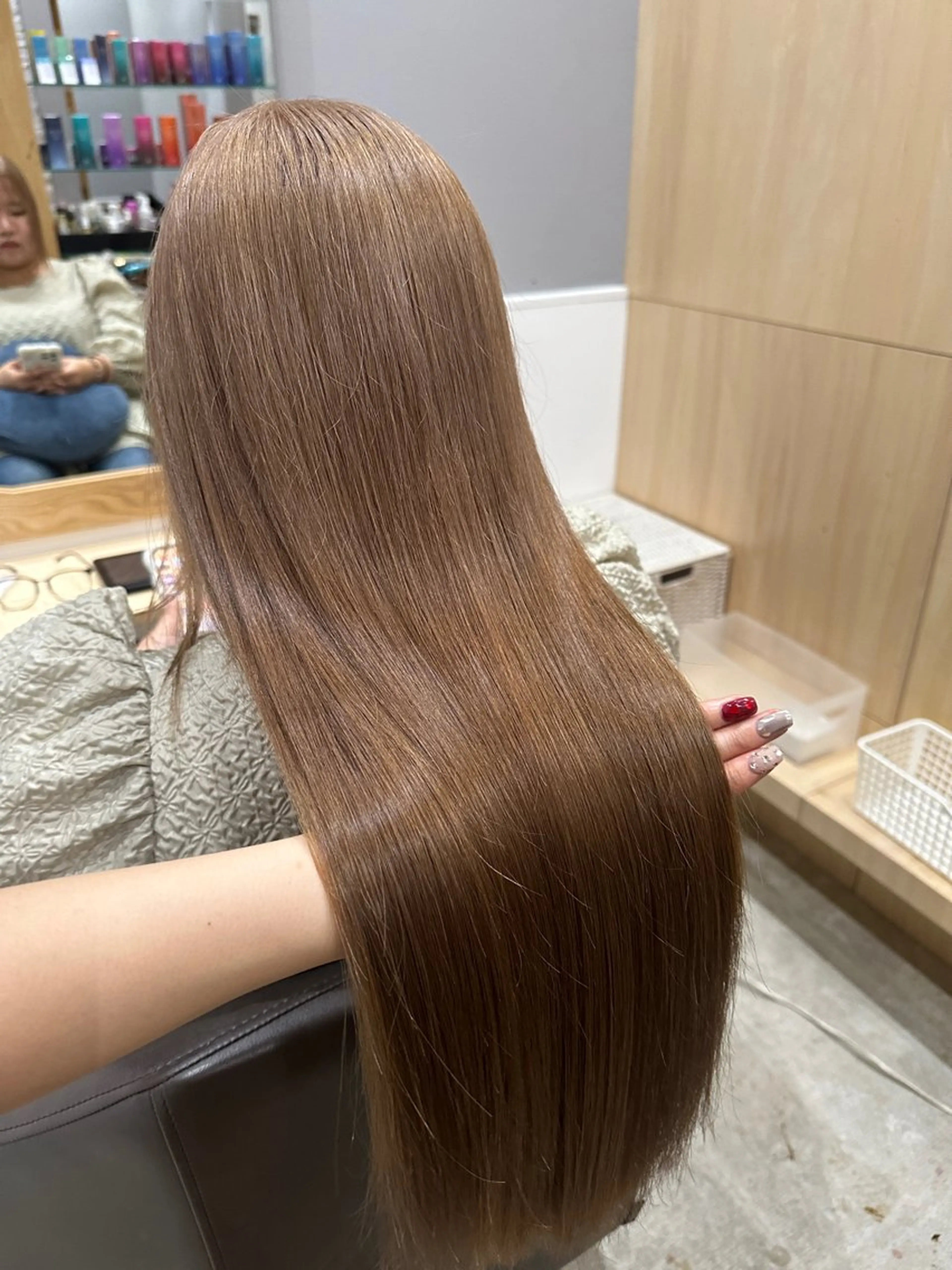 ミディアム ヘアセット miloc MOMOKAのヘアスタイル