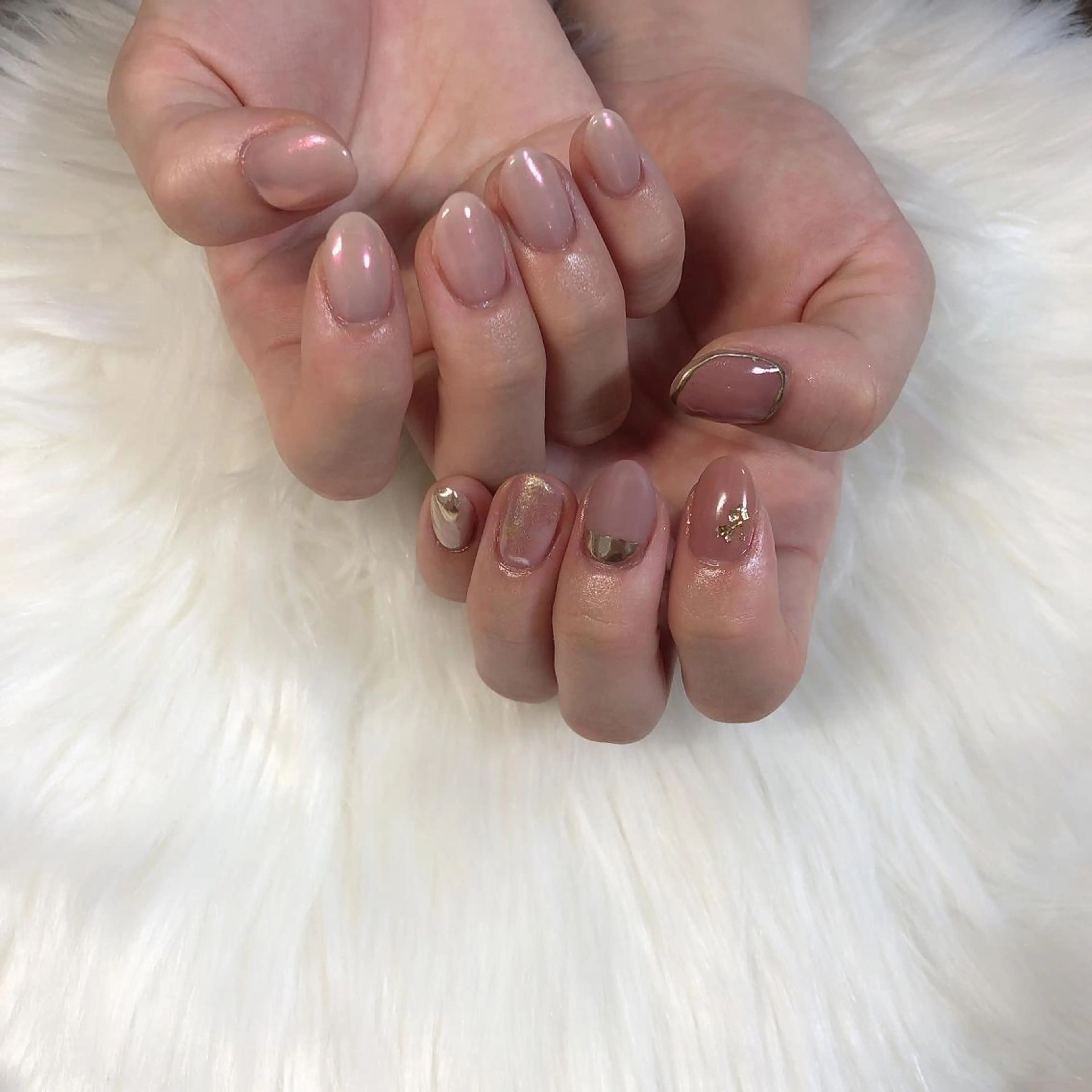 ネイル ハンドネイル 西岡 杏のネイルデザイン