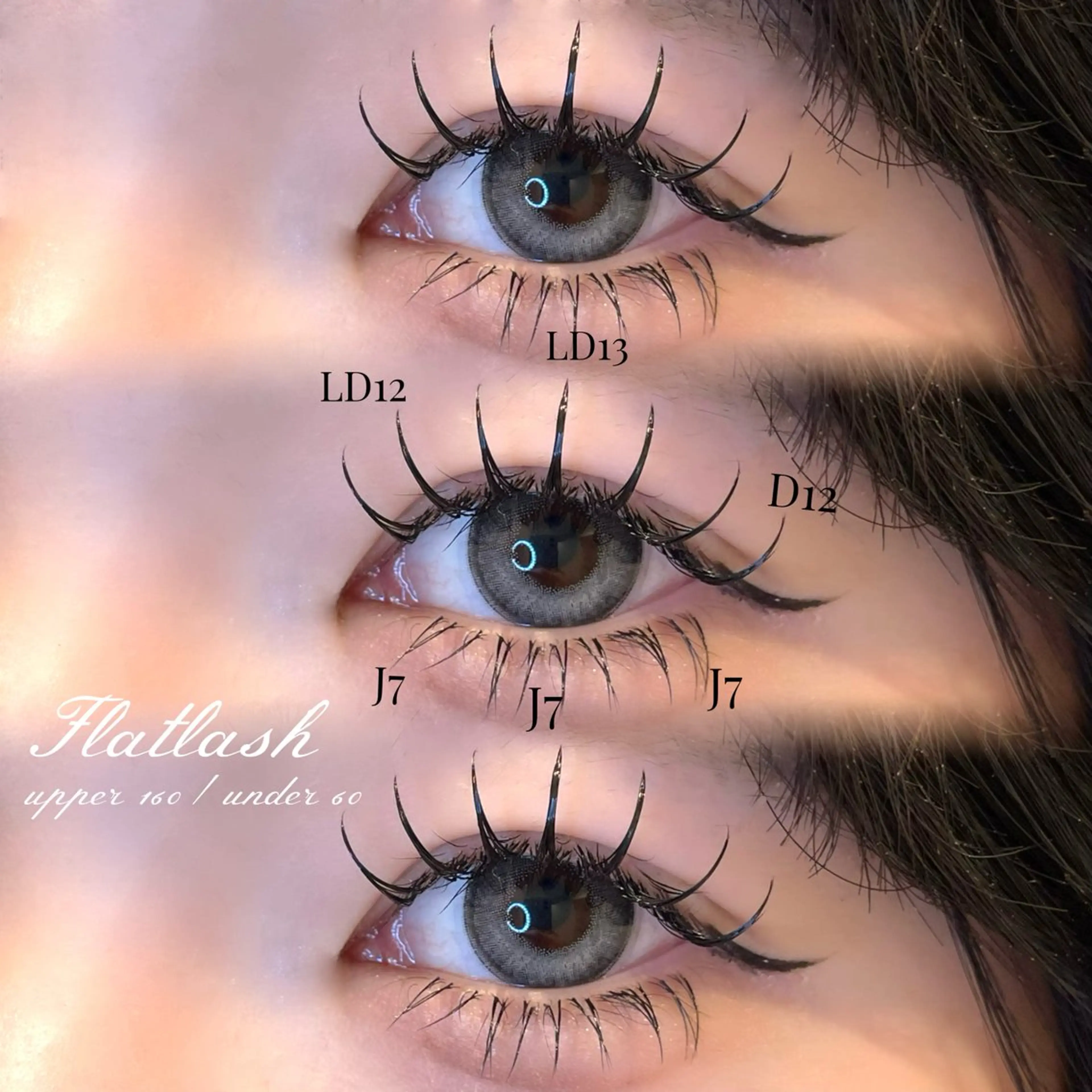 マツエク・マツパ マツエク Mell Yuuna ♡パリエク /束感のマツエク・マツパデザイン