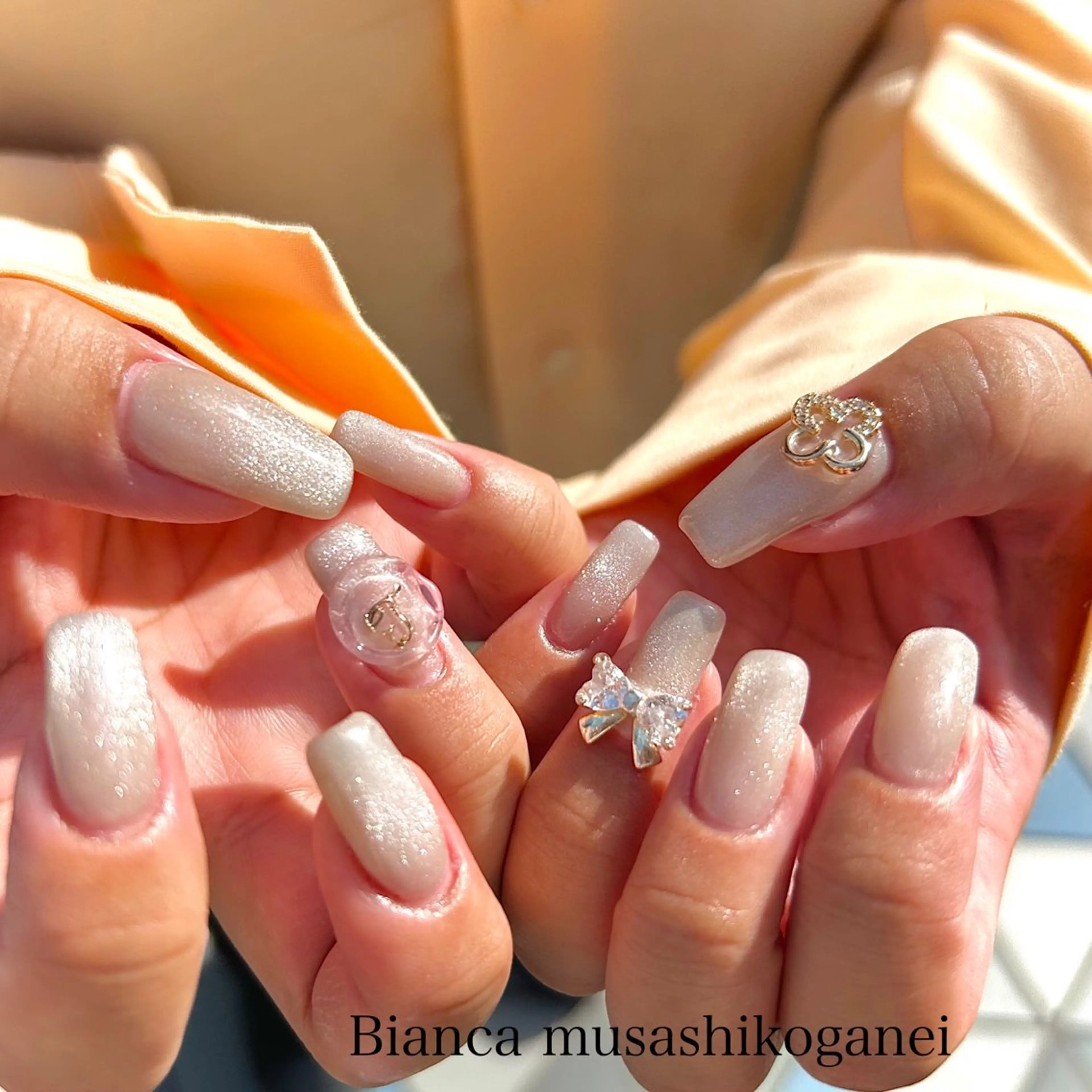 ネイル マグネットネイル ビアンカ武蔵小金井 ほしののネイルデザイン