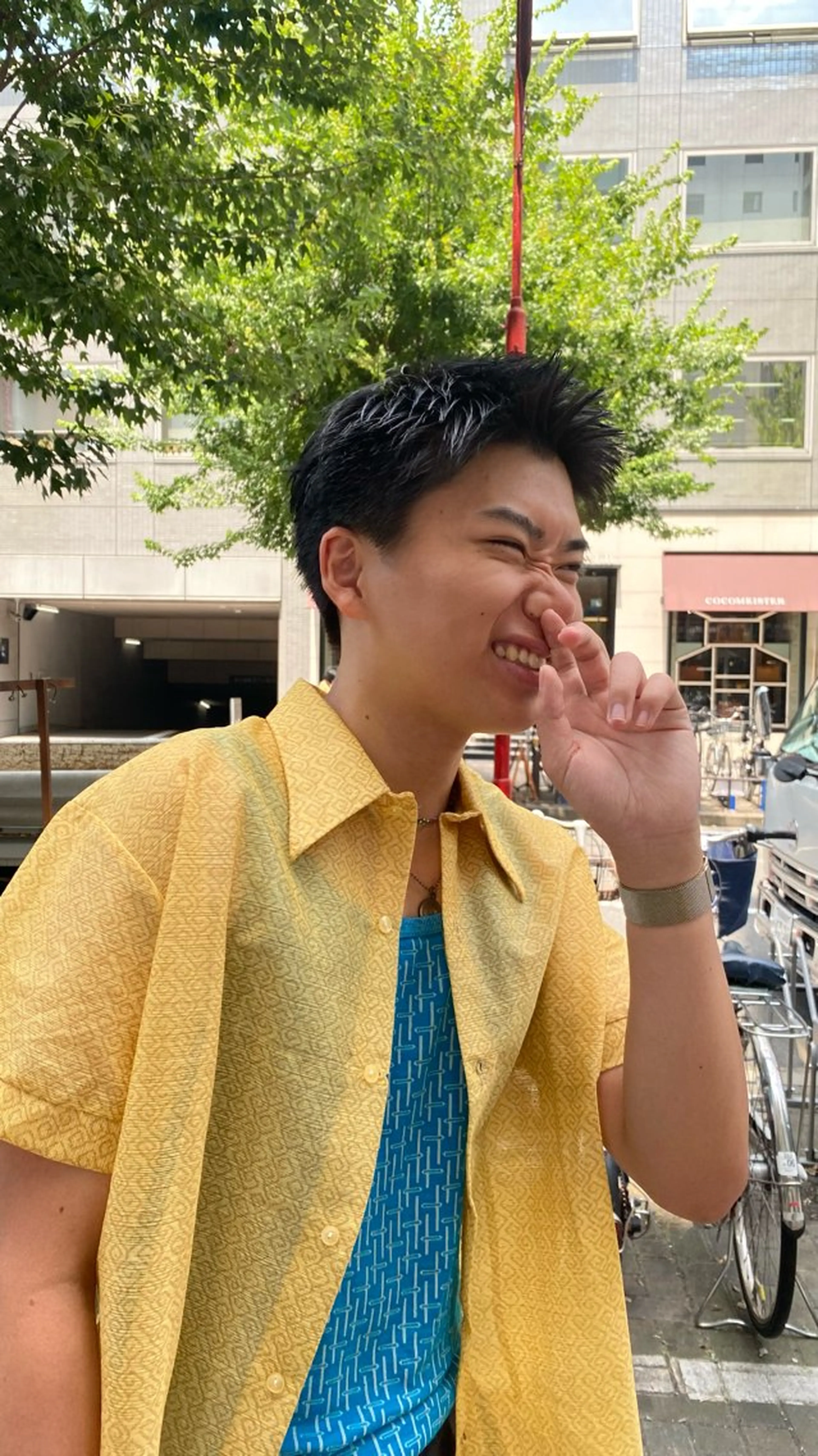 ショート メンズ 名古屋栄/ブリーチ/ ボブ🧃木下桃嘉のヘアスタイル