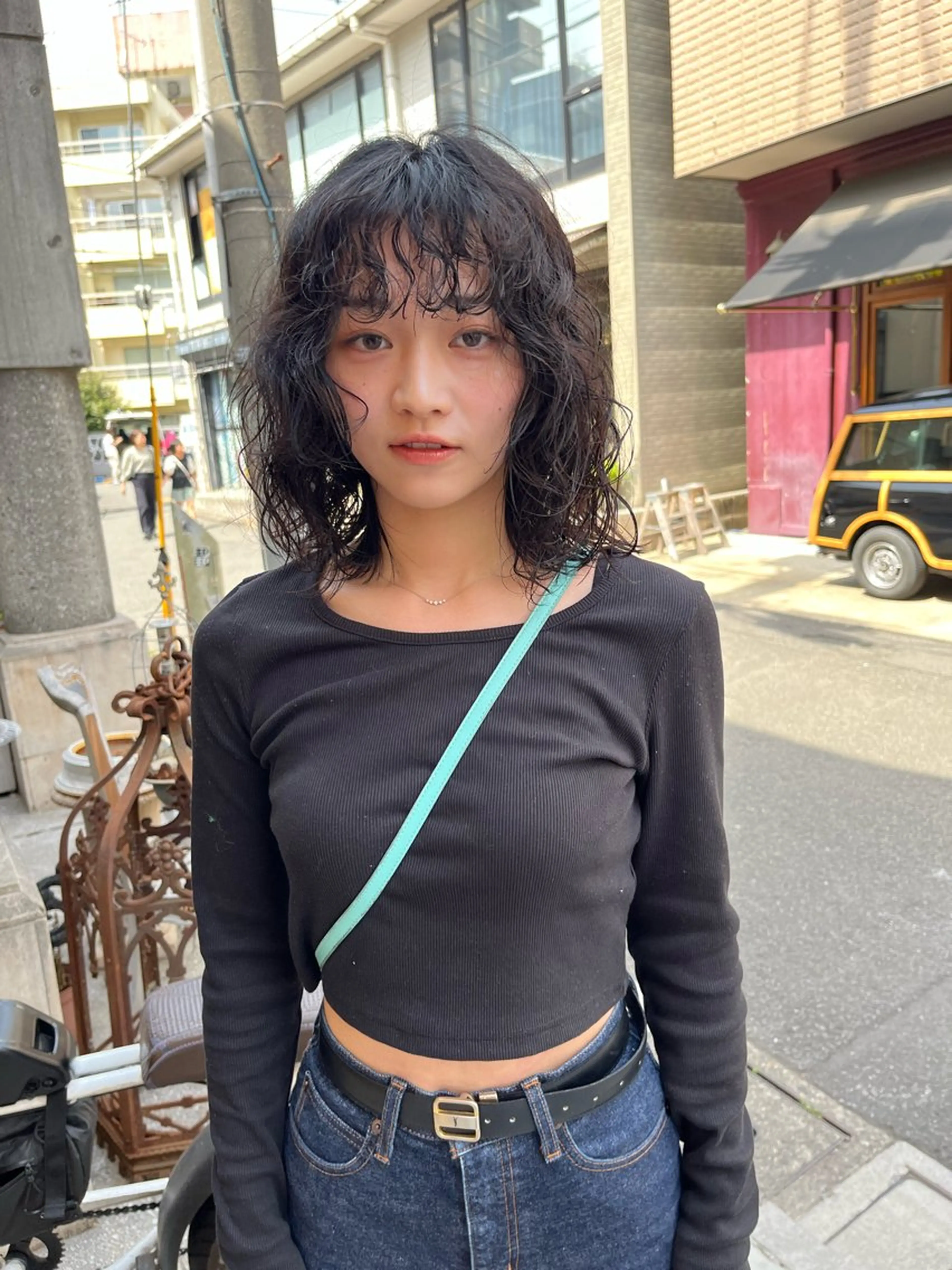 ショート パーマ ヘアアレンジ カット パーマ トリートメント ハイトーン/美髪矯正 🍃大江拓実のヘアスタイル