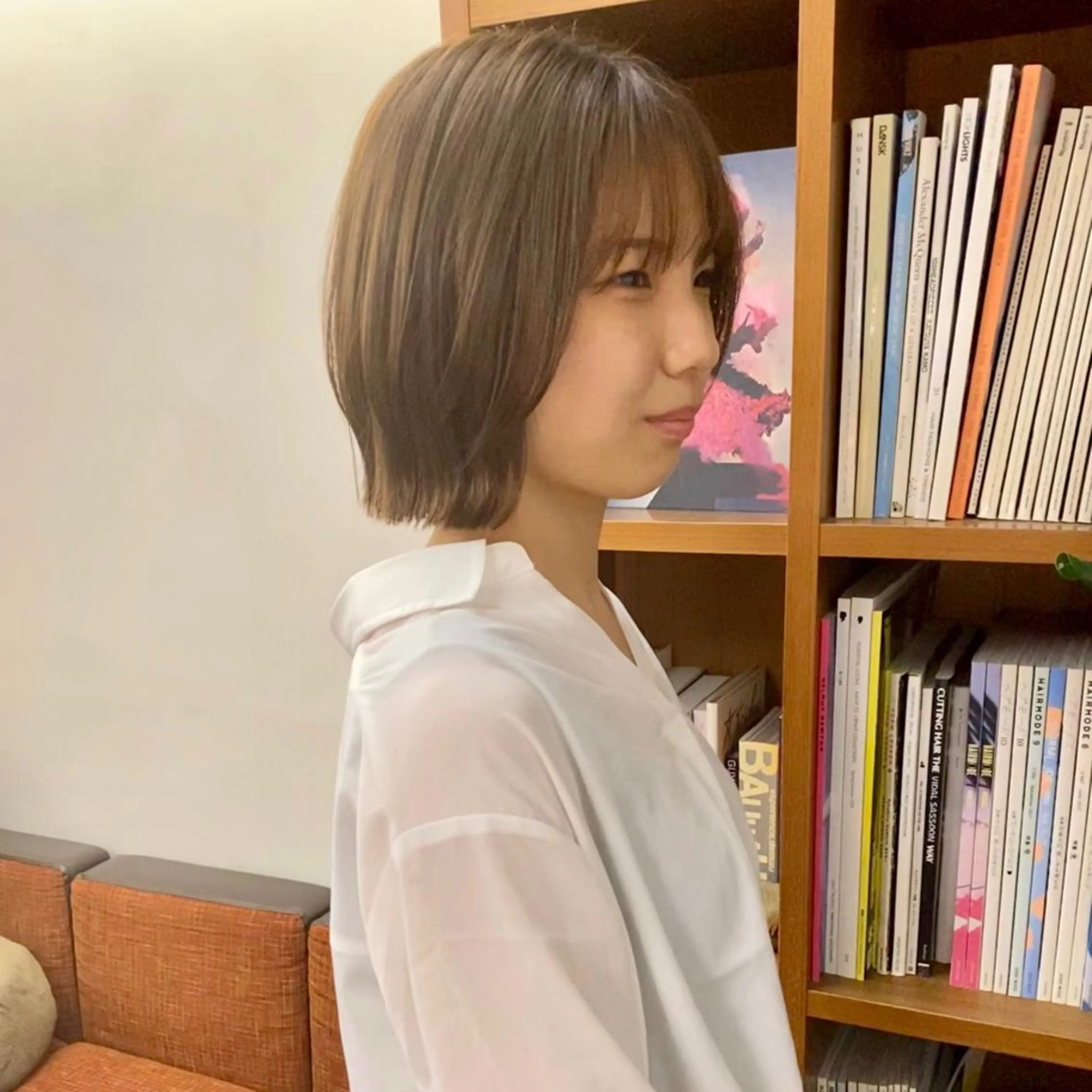 ショート カラー パーマ Paddle所属・似合わせレイヤー/ レイヤーパーマ/高倉のヘアスタイル