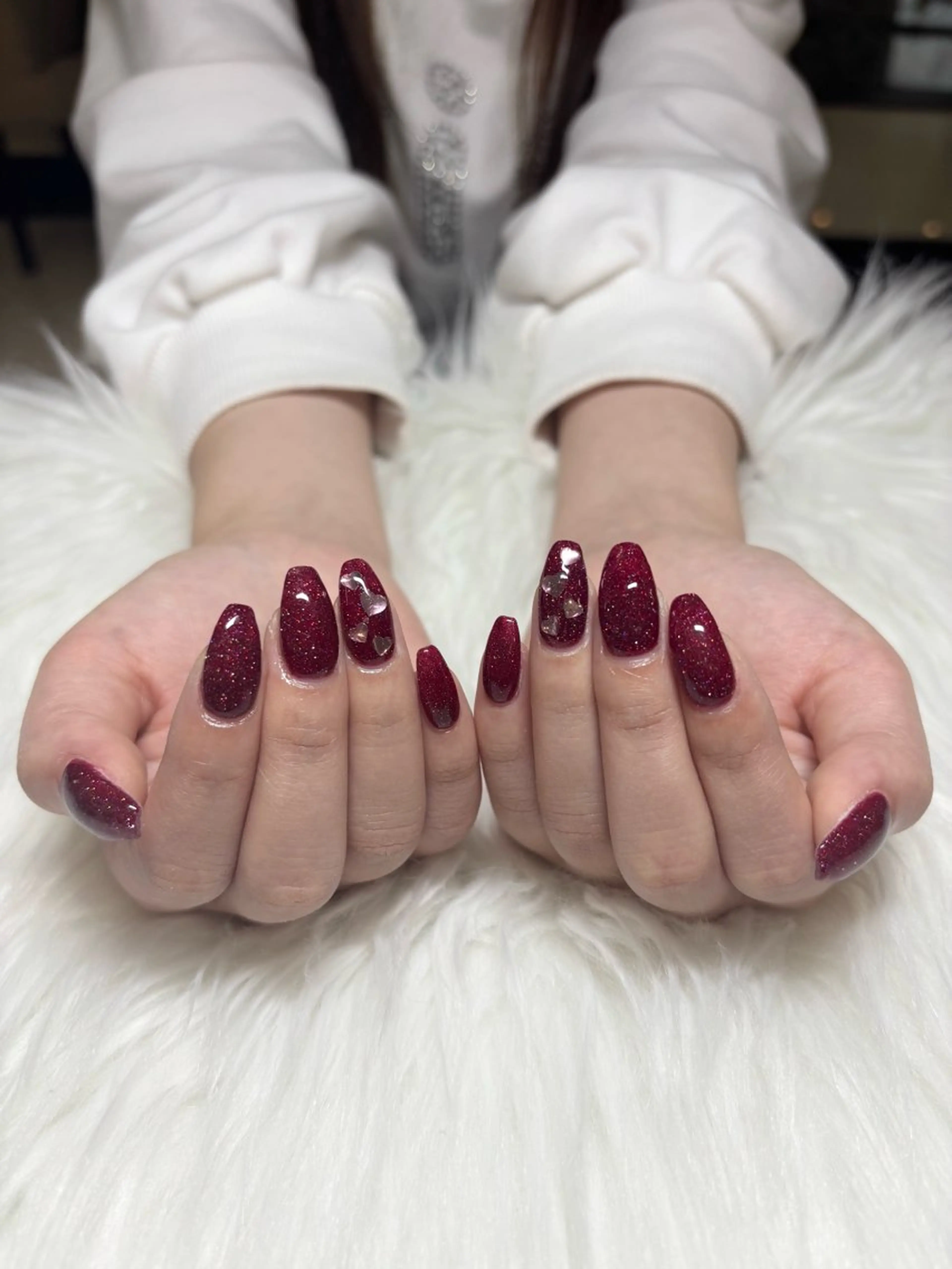 ネイル ハート ABA SALON所属・aba nail 🩷marikaのネイルデザイン