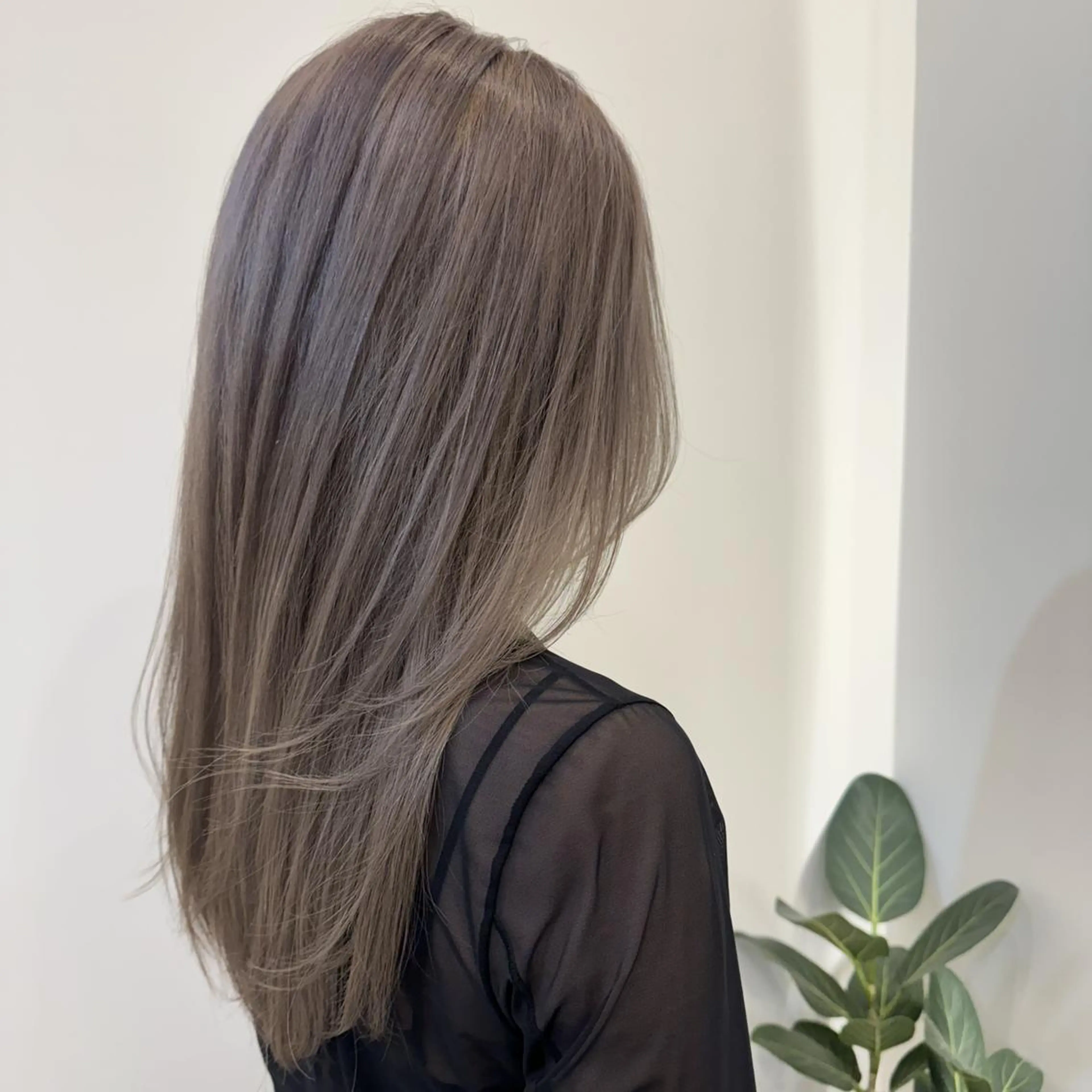 ミディアム ヘアカラー トリートメント 髪質改善カラー/韓国 /井上 拓也のヘアスタイル