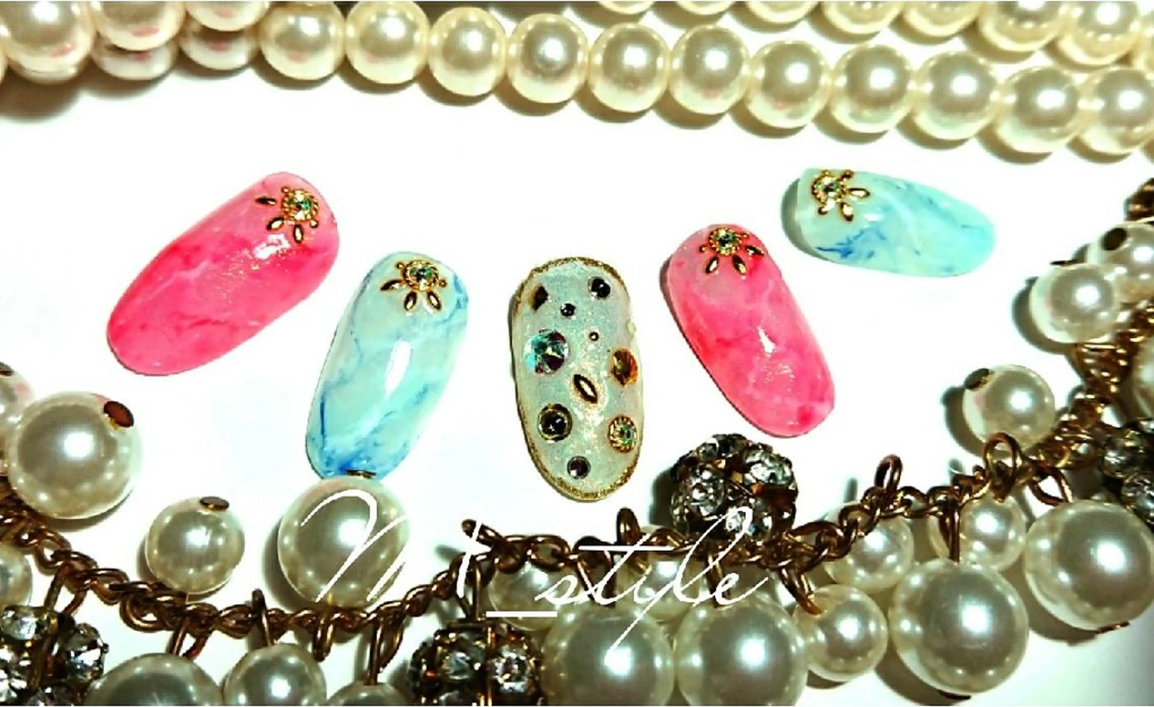 ネイル 下妻市ﾈｲﾙｻﾛﾝ M_styleのネイルデザイン