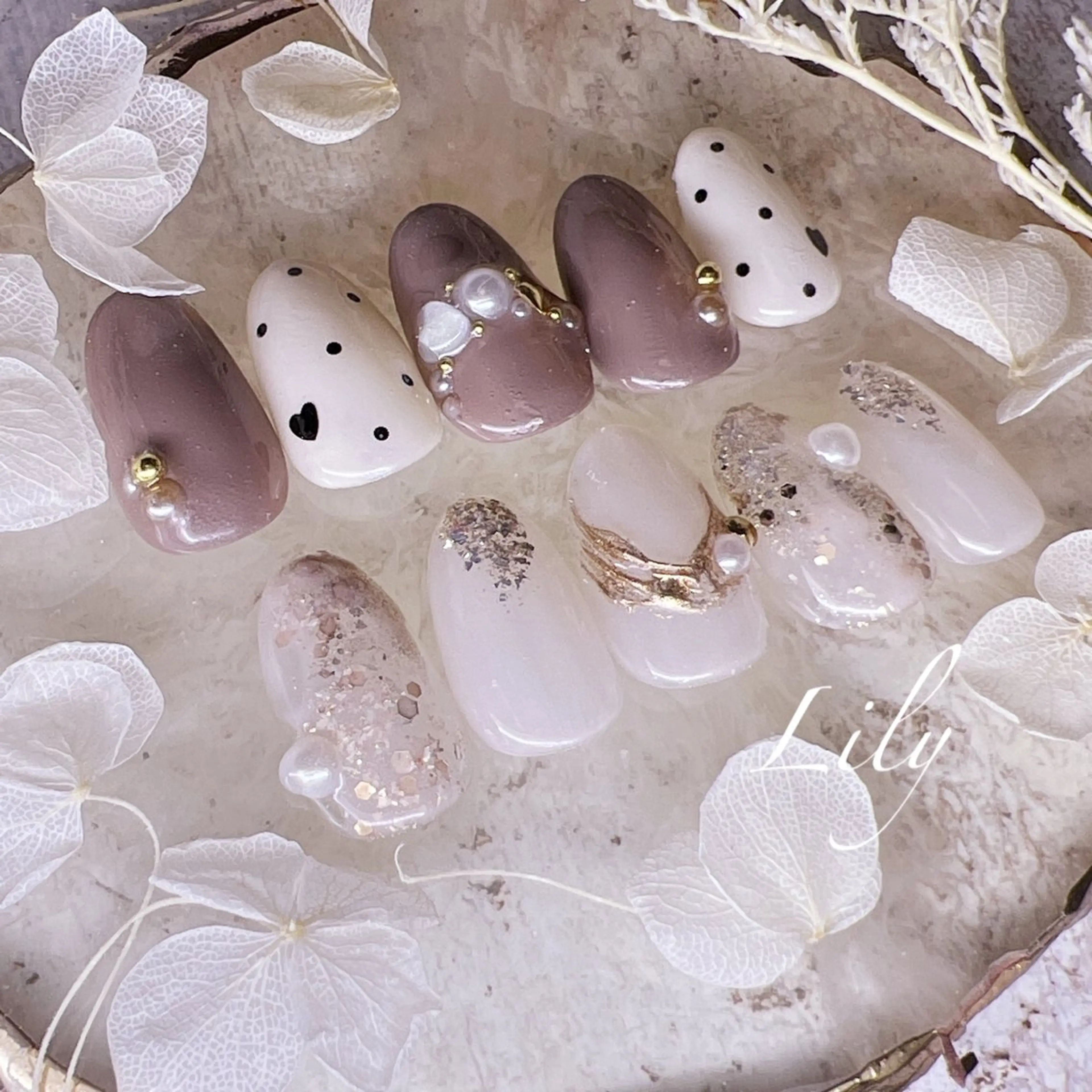 ネイル ハンドネイル Nailsalon Lilyのネイルデザイン