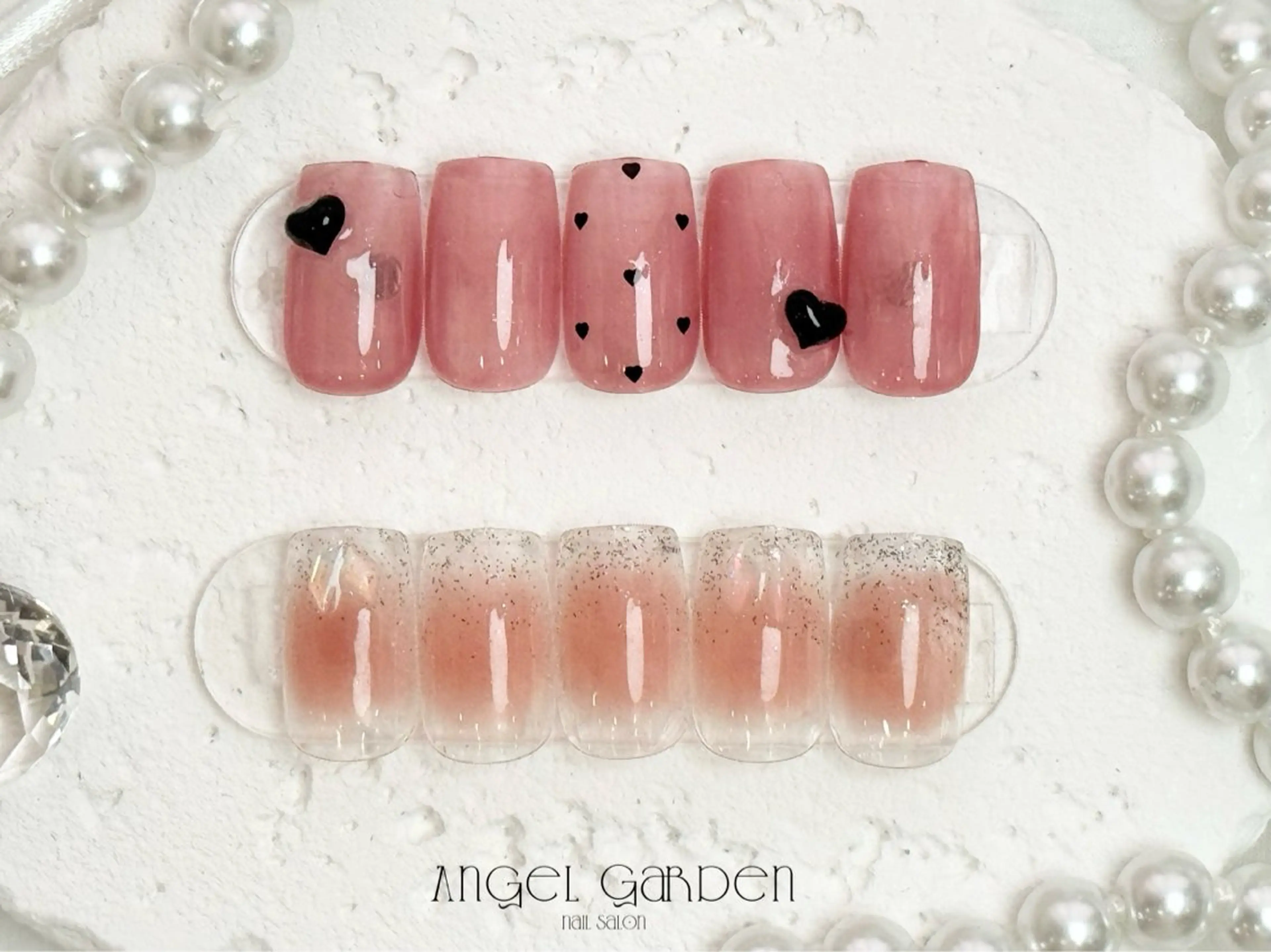 パーマ ハンドネイル Angel Gardenのネイルデザイン