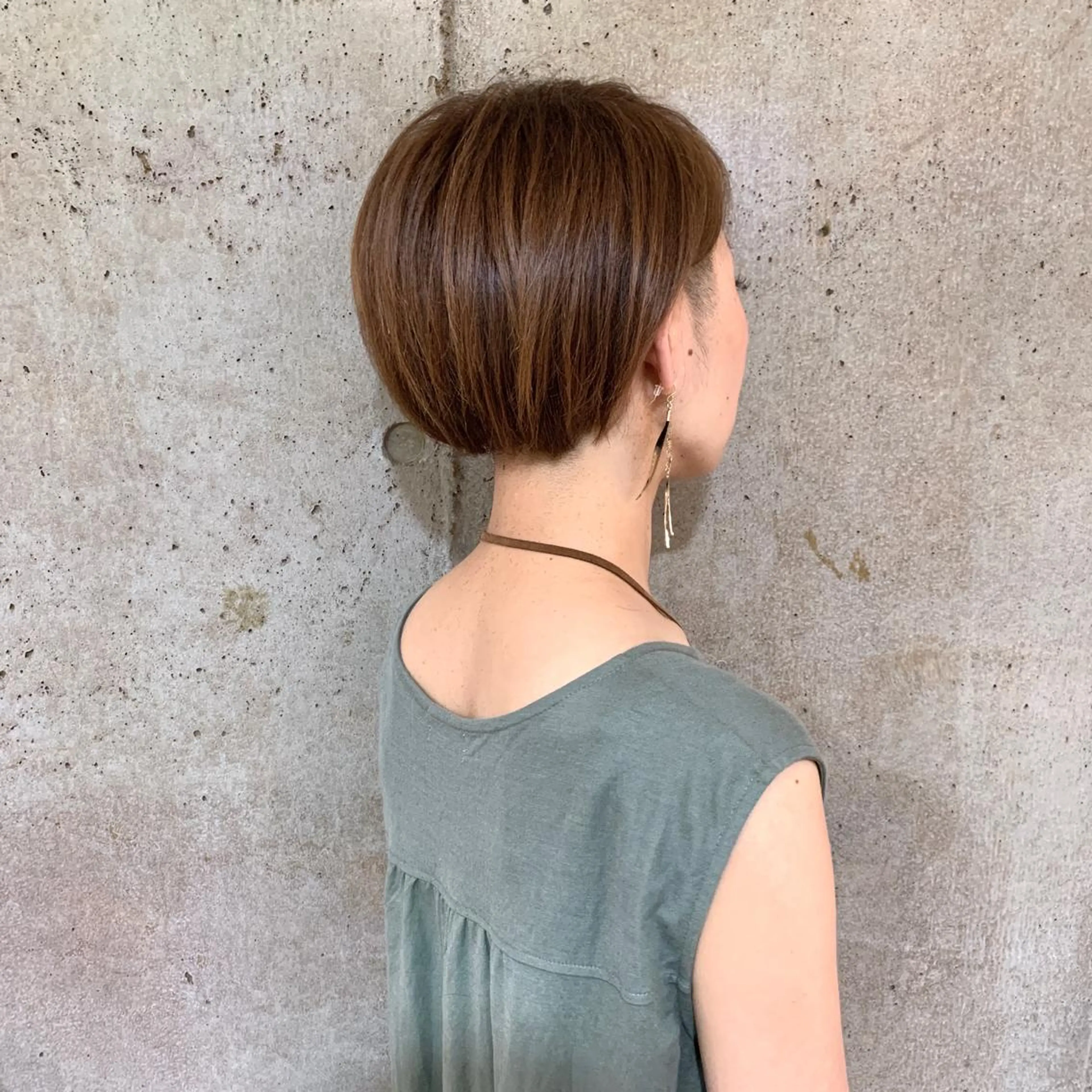 ショート ボブ 二宮 早智子のヘアスタイル