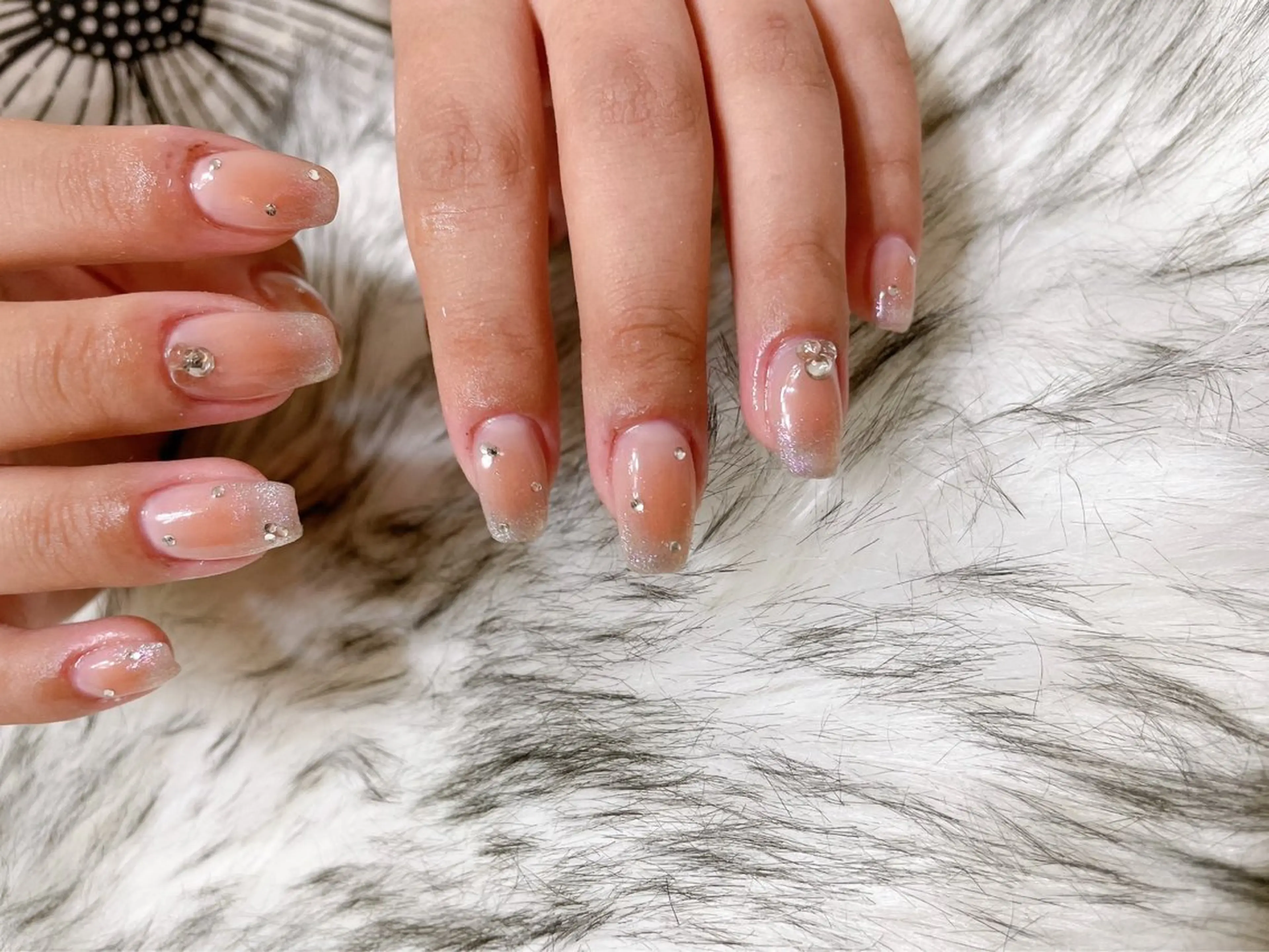 ネイル チークネイル ジェルネイル 韓国ネイル マグネットネイル メンズネイル kiki nail たまプラーザのネイルデザイン