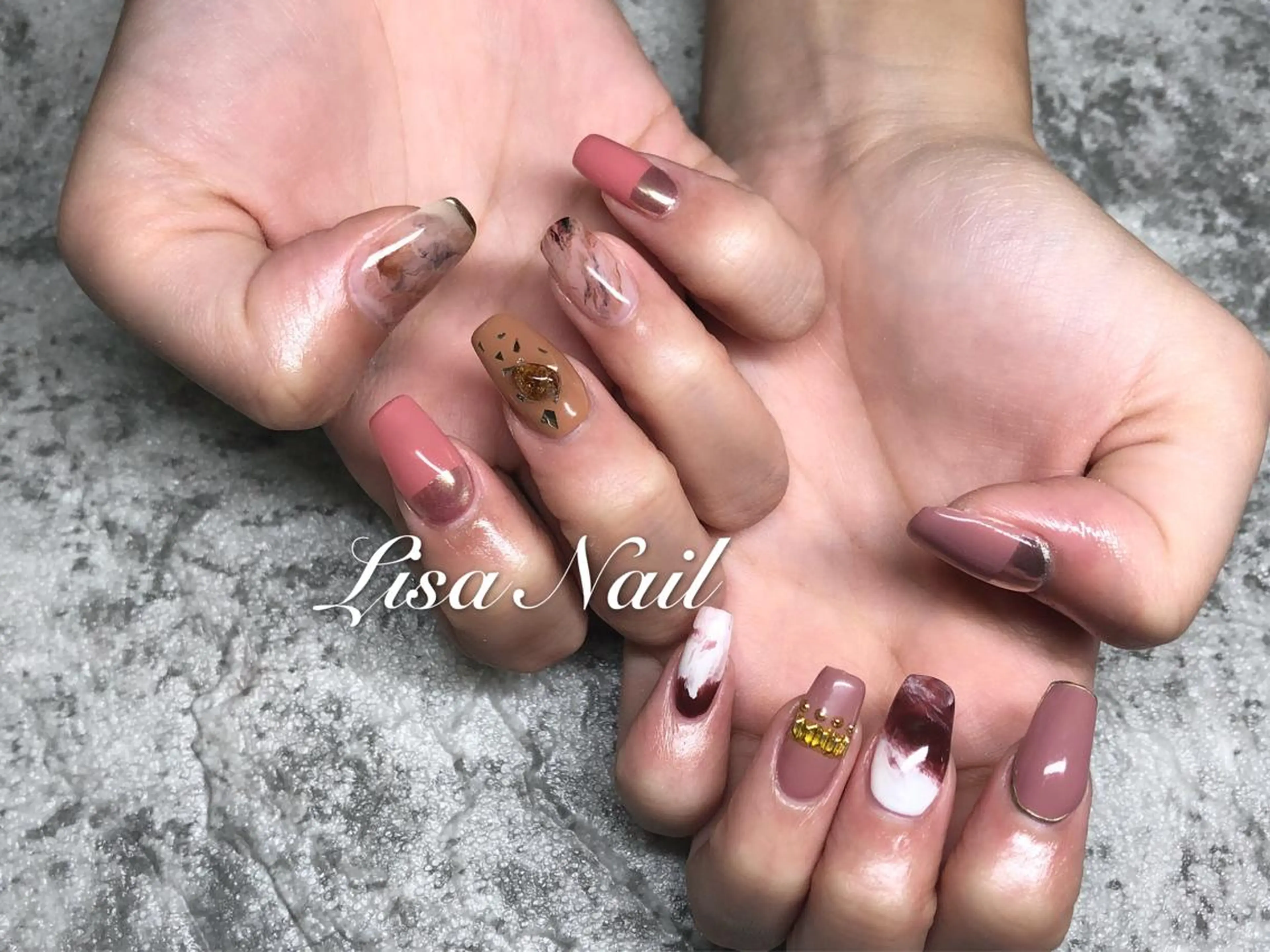 ネイル 🎀 RI🎀のネイルデザイン