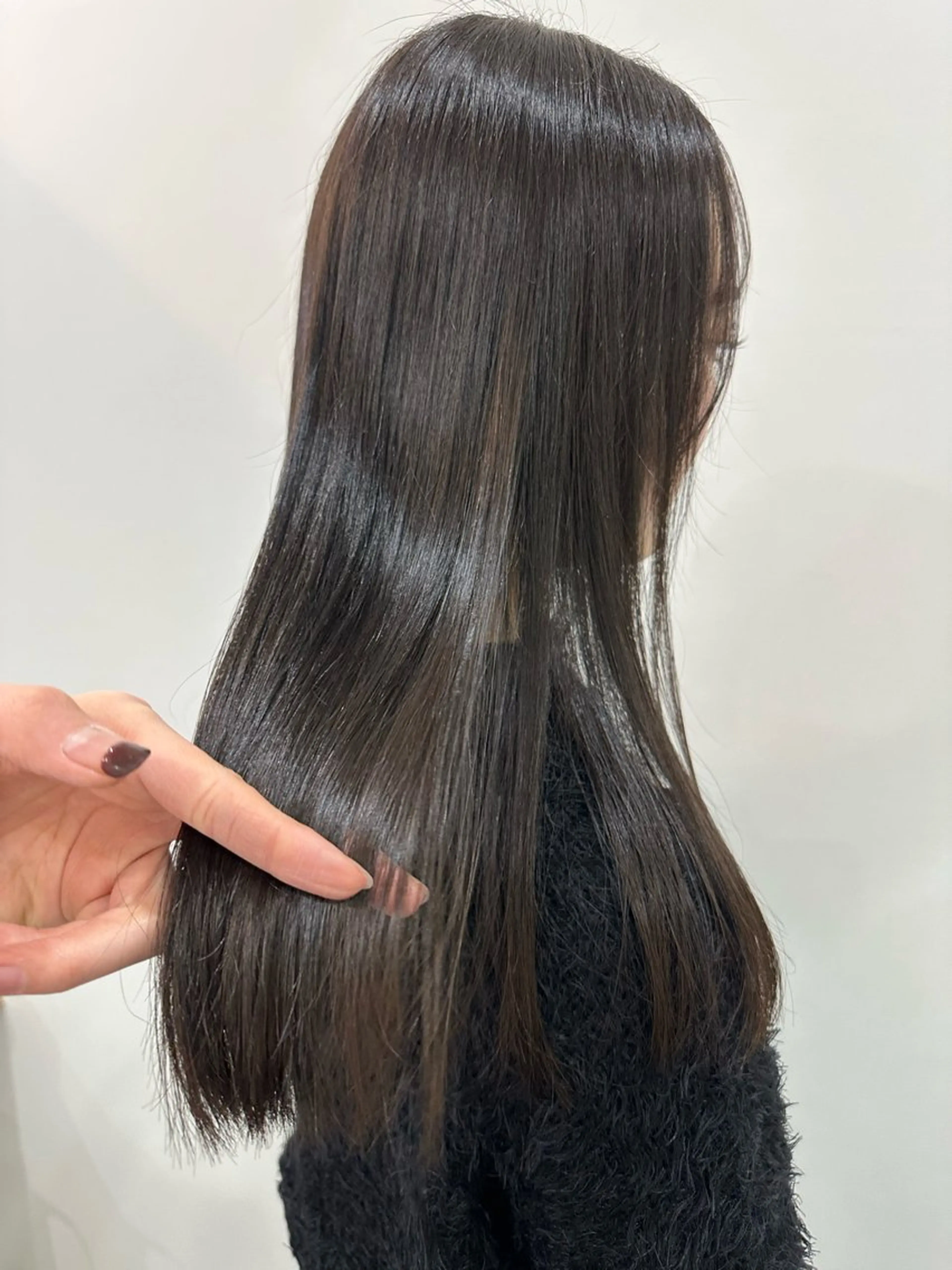 セミロング カラー カット ヘアカラー トリートメント ヘアセット/艶カラー 💐nao.のヘアスタイル