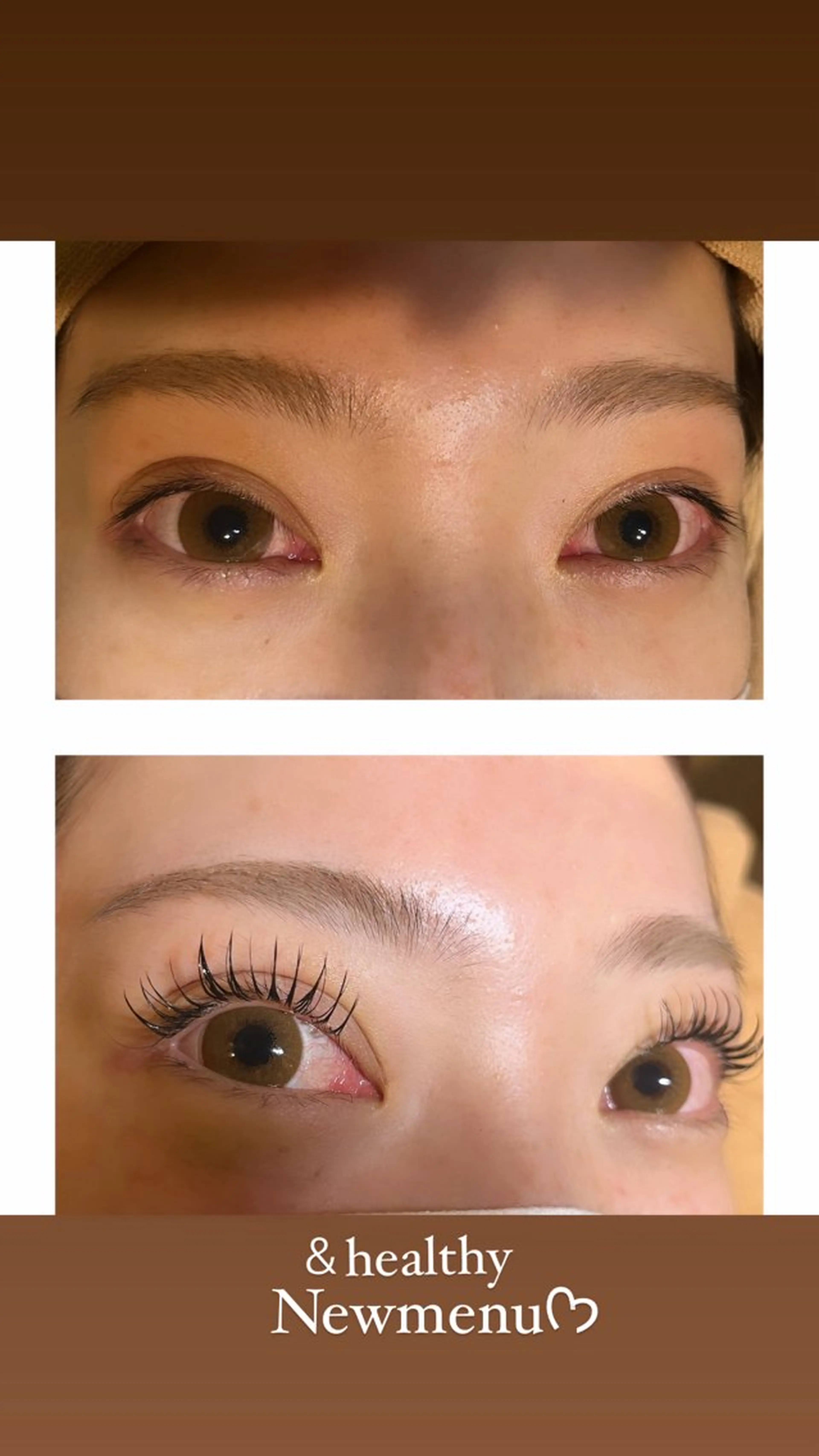 【最新メニュー束間パリエク】パーマ✖️エクステ120本​〜​¥9900の写真