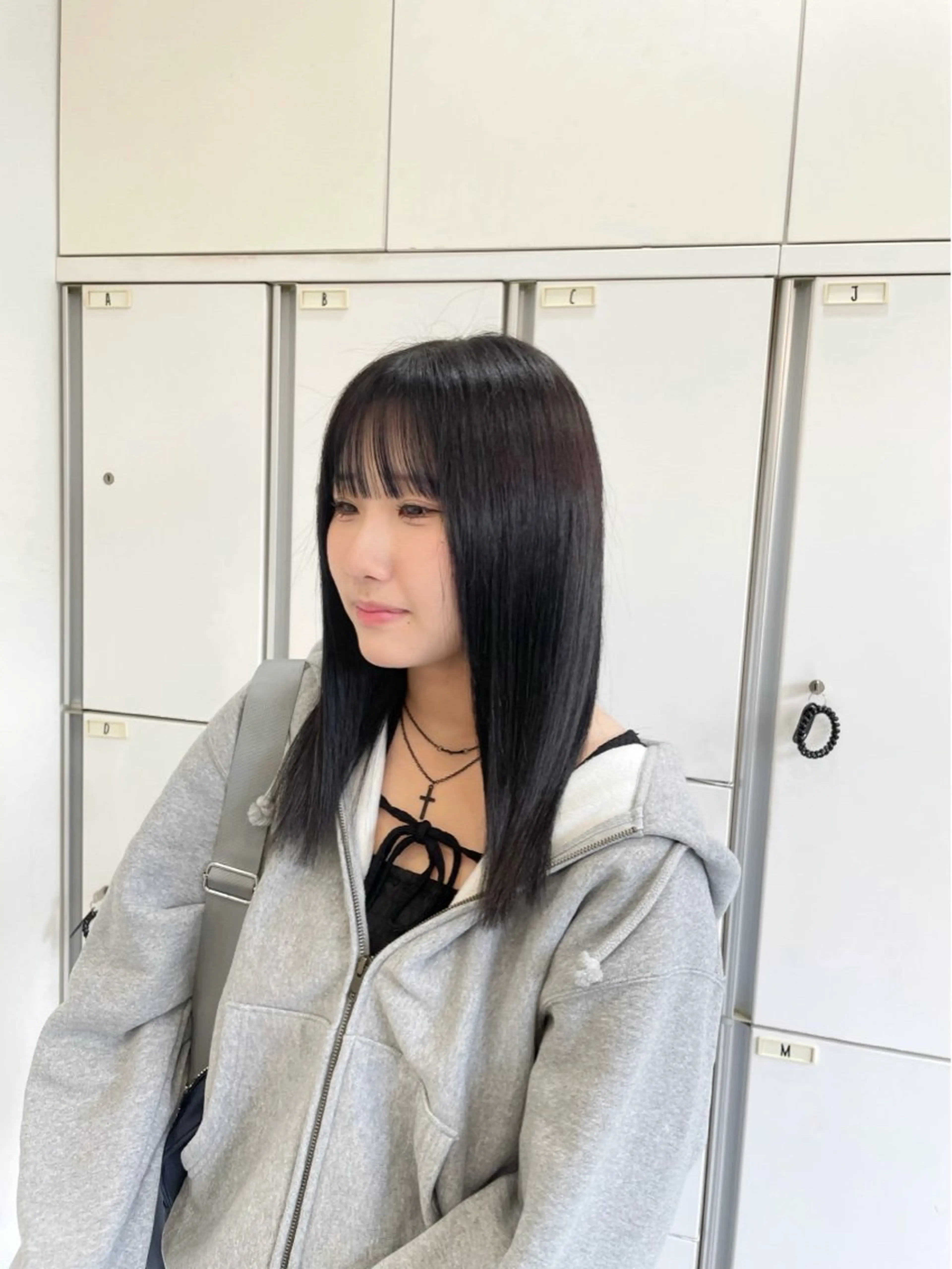 セミロング カラー nanaka :のヘアスタイル