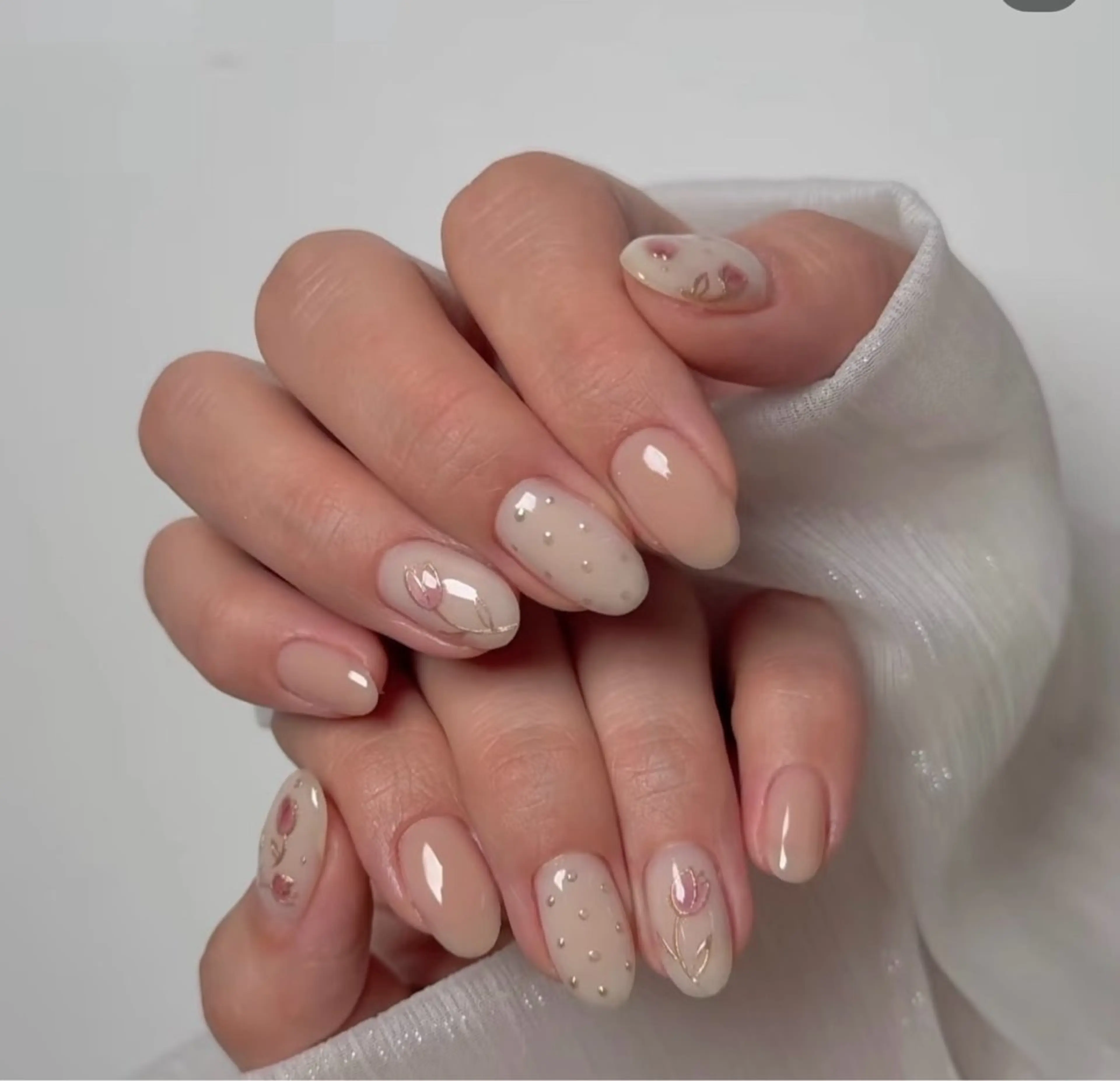 ネイル ピンク シンプルネイル ワンホンネイル Daisy Nailsのネイルデザイン