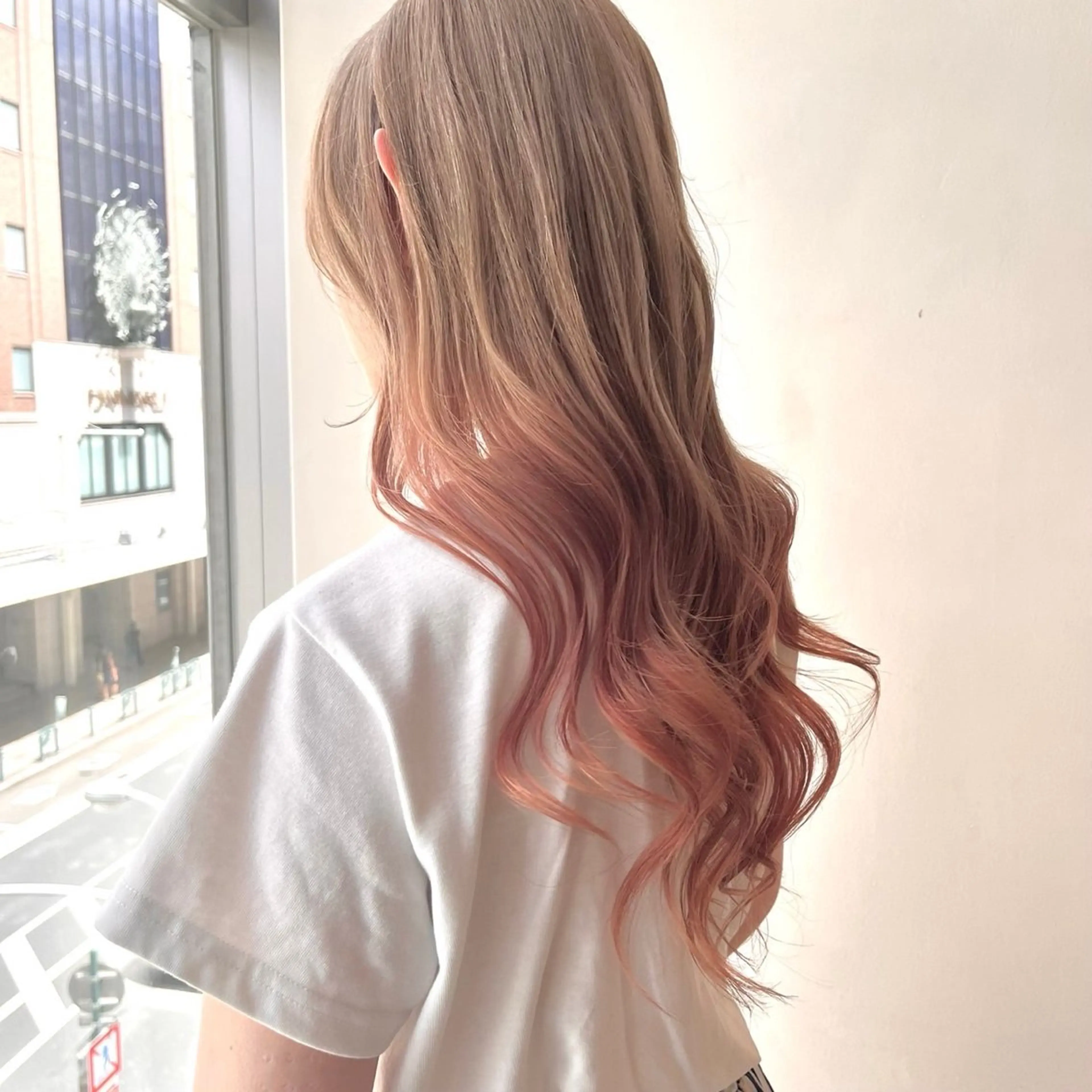 カラー モデル募集🫧前川 夏鈴🫧烏丸美容室のヘアスタイル