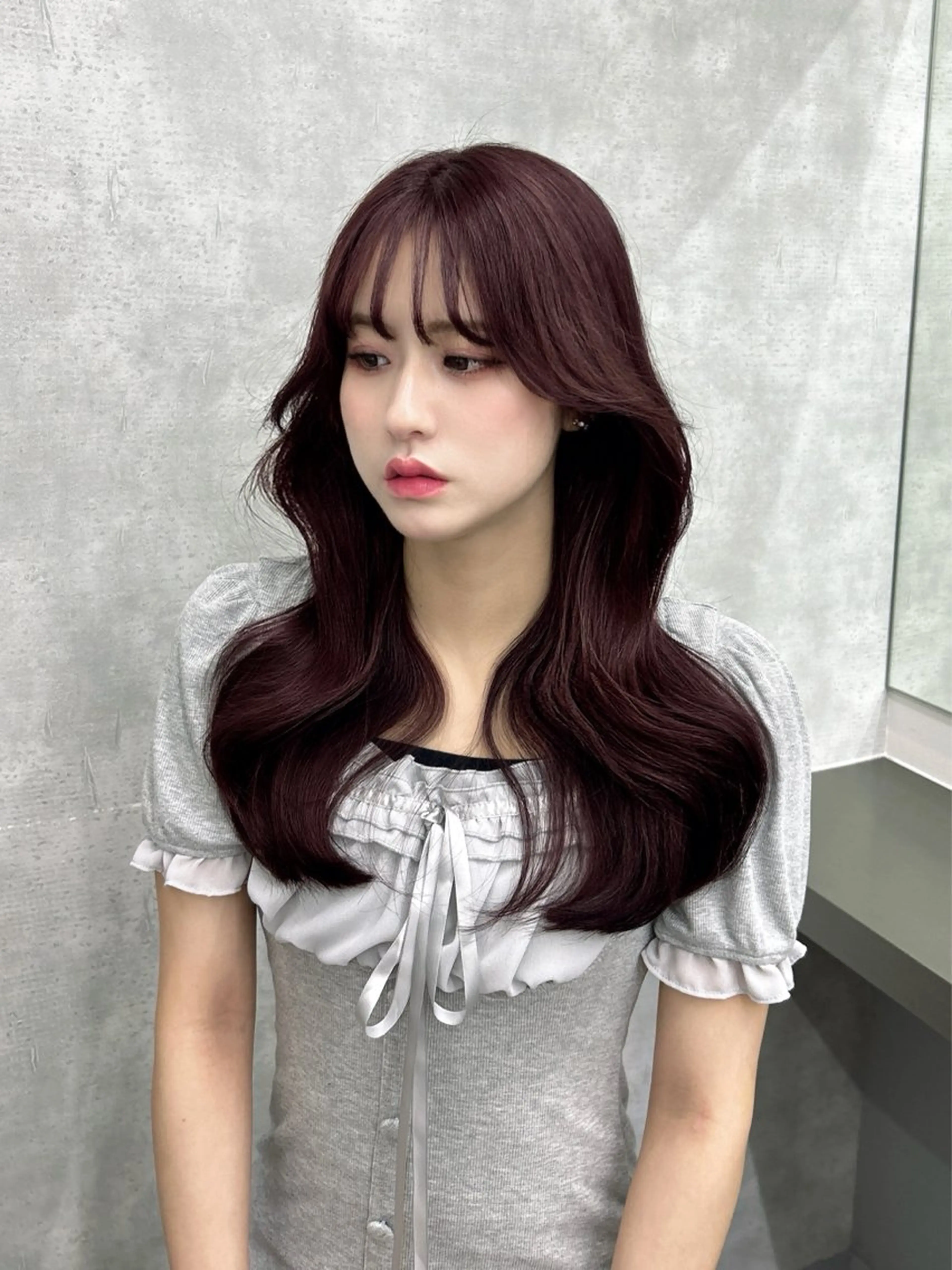 ロング カラー MAEUL NAGOYA所属・⛓ワンホンレイヤー 🥀🖤/あいりのヘアスタイル