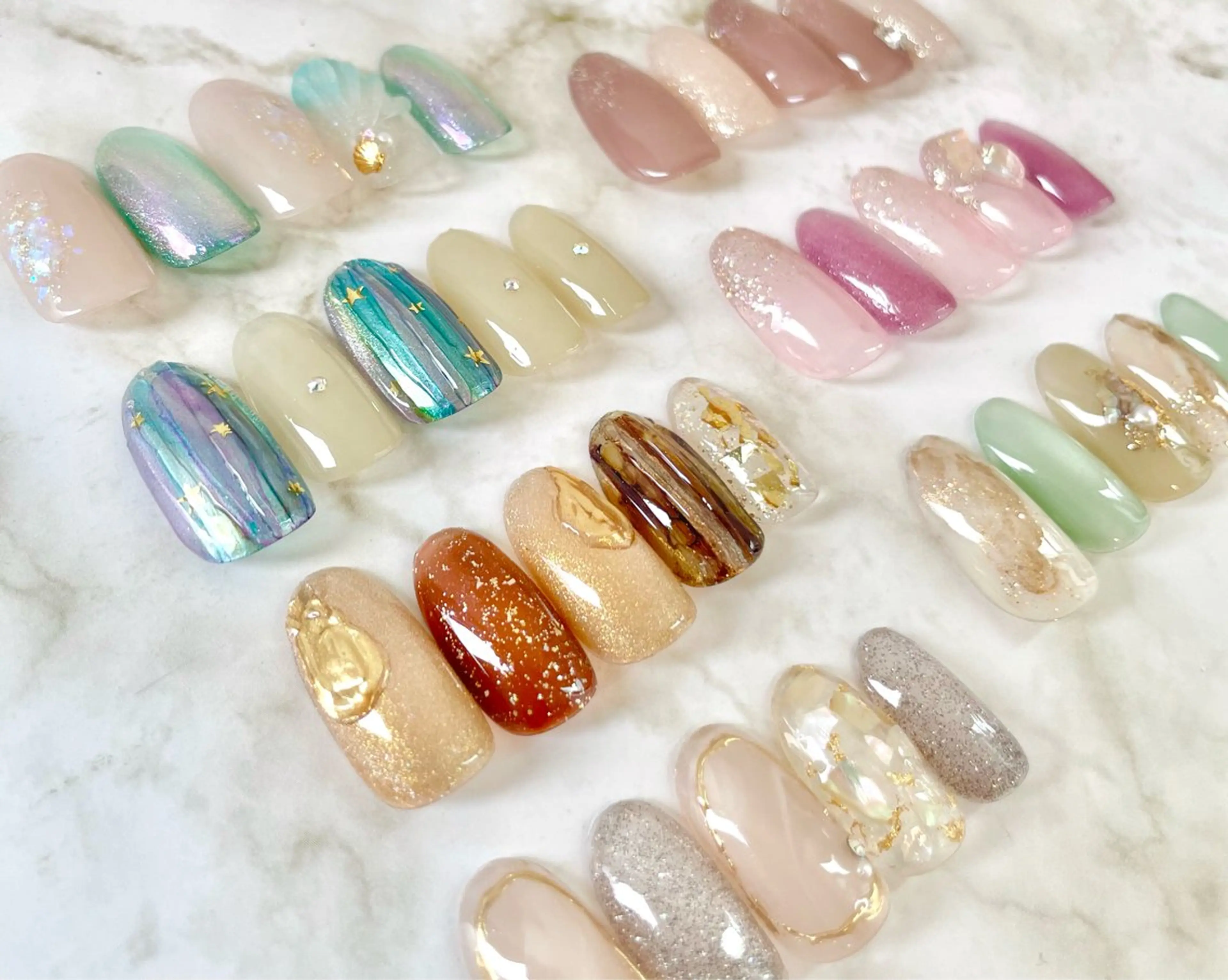 ネイル Shimmer Nail所属・Shimmer Nail⋆*✩のネイルデザイン