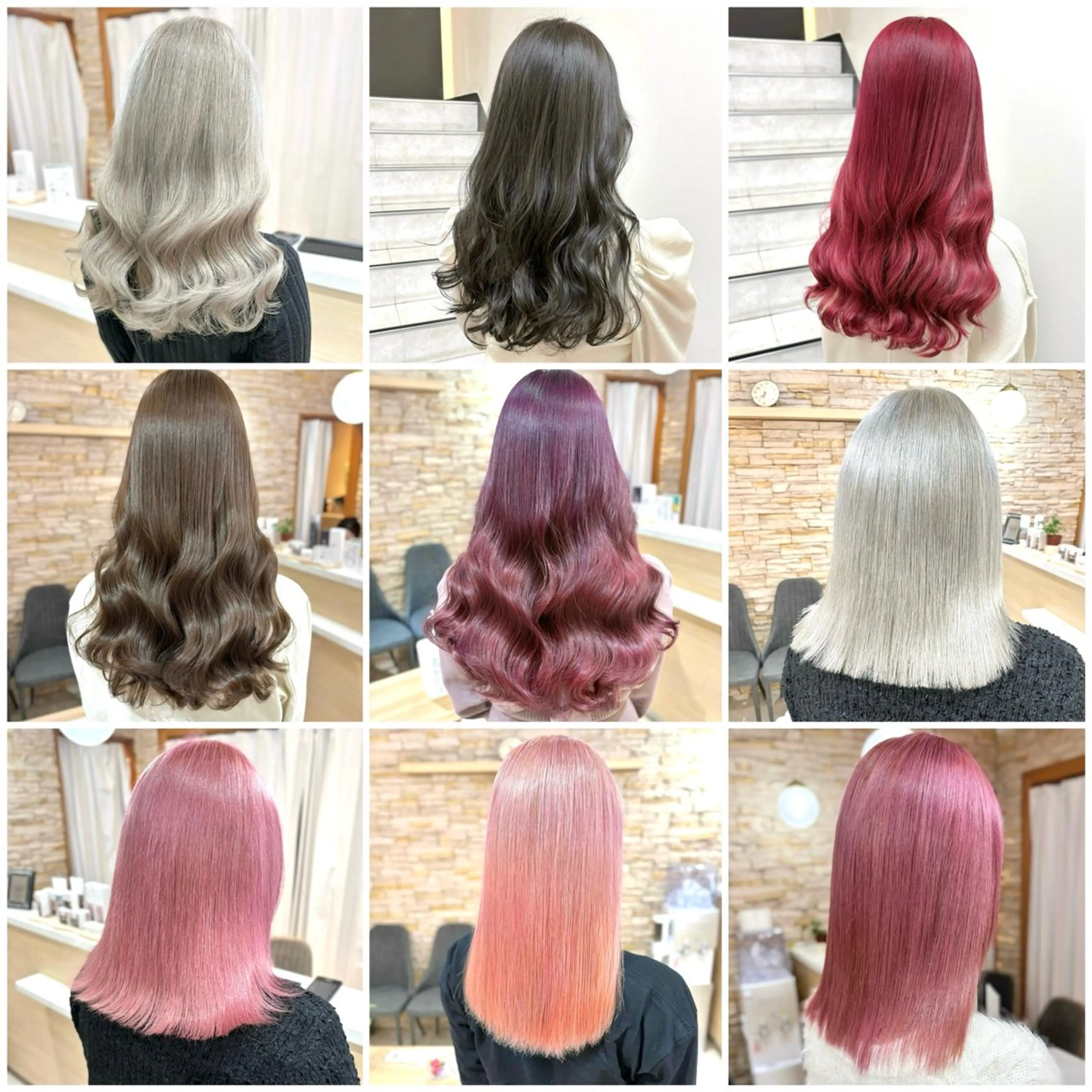 ロング カット ヘアカラー ブリーチ／ 髪質改善／ＲＹＯのヘアスタイル