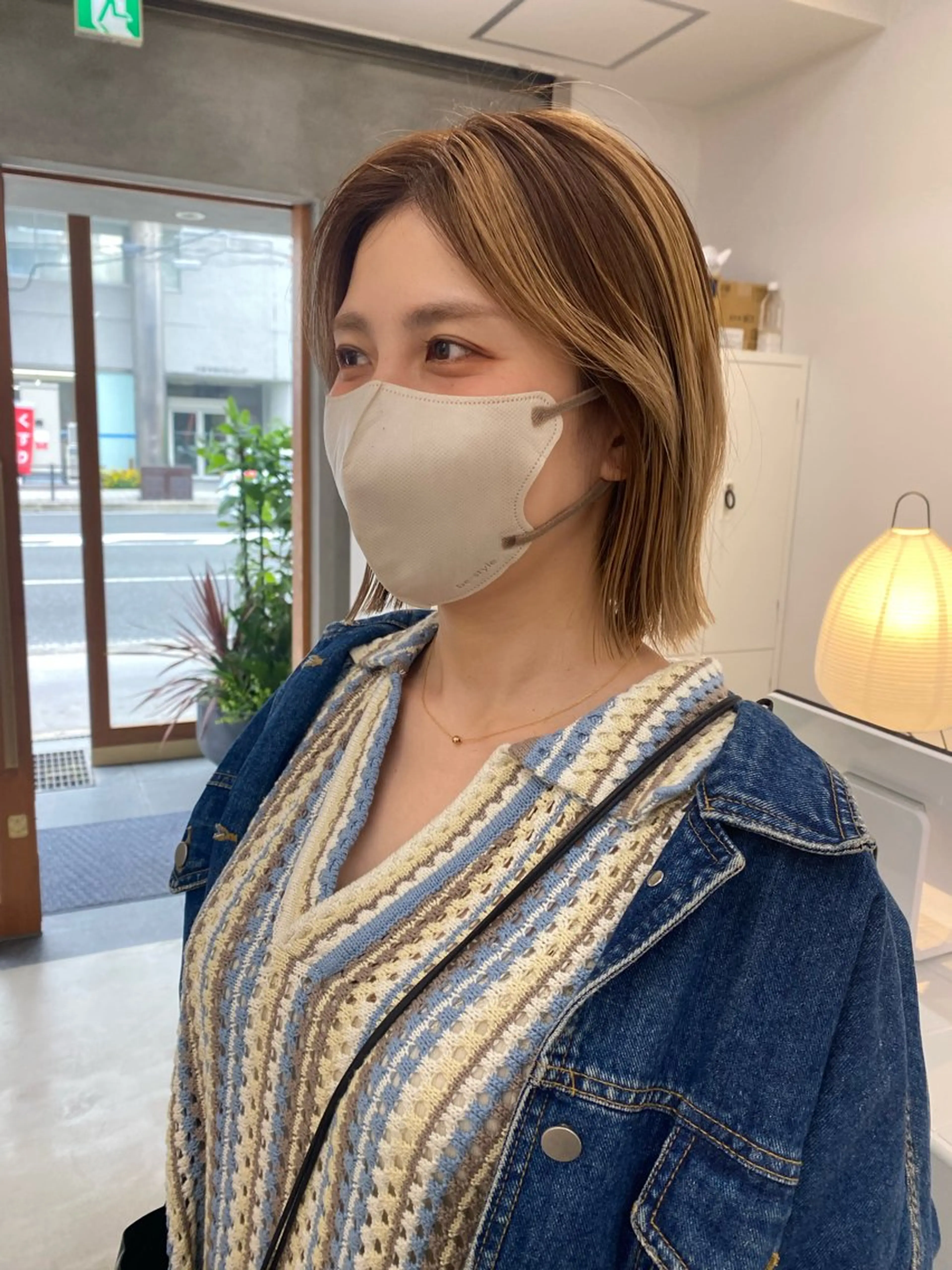 ショート カラー カット ヘアカラー givet所属・心斎橋/デザインカラ ー/海外風/ナツミのヘアスタイル