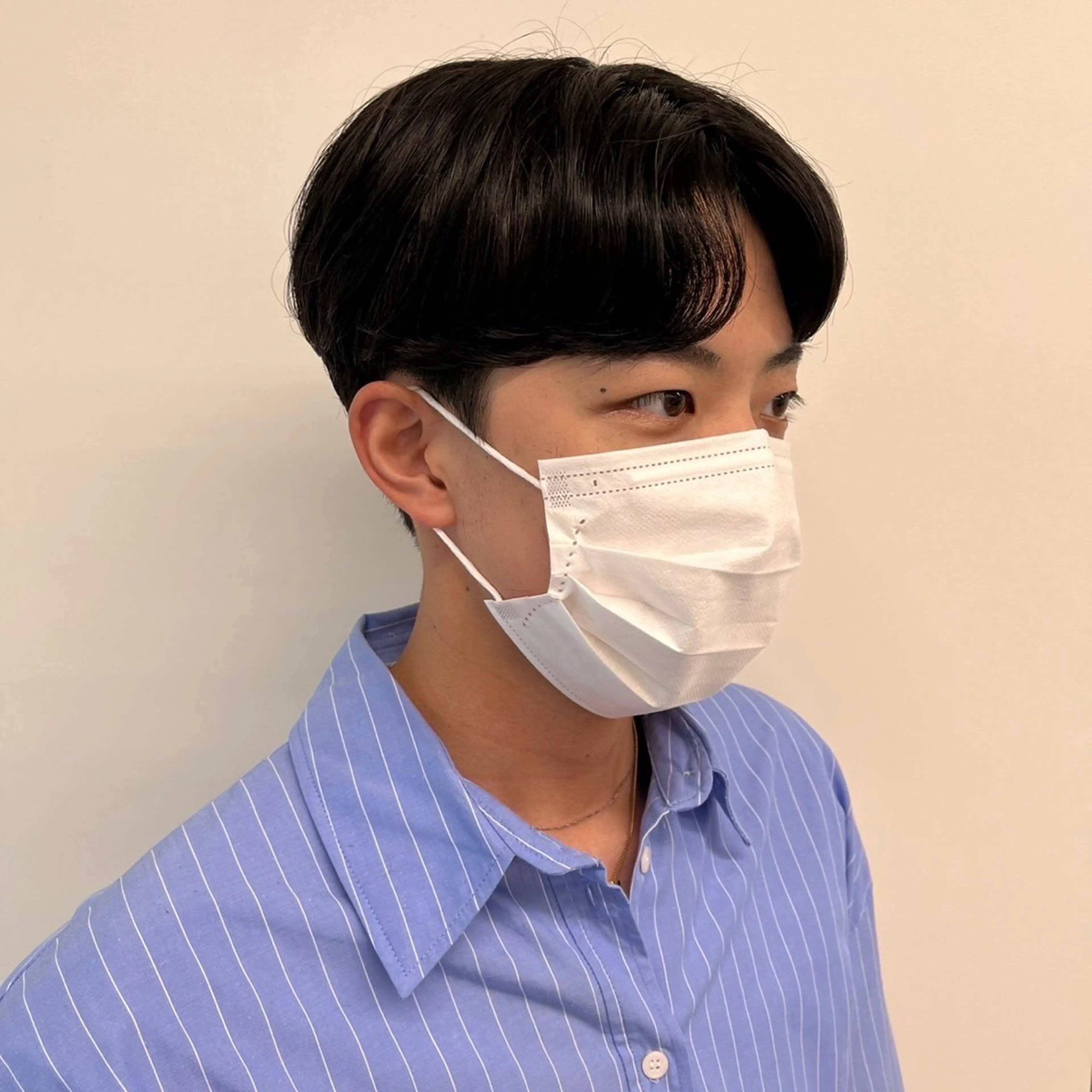 韓国メンズカット＋曲がる縮毛矯正の写真