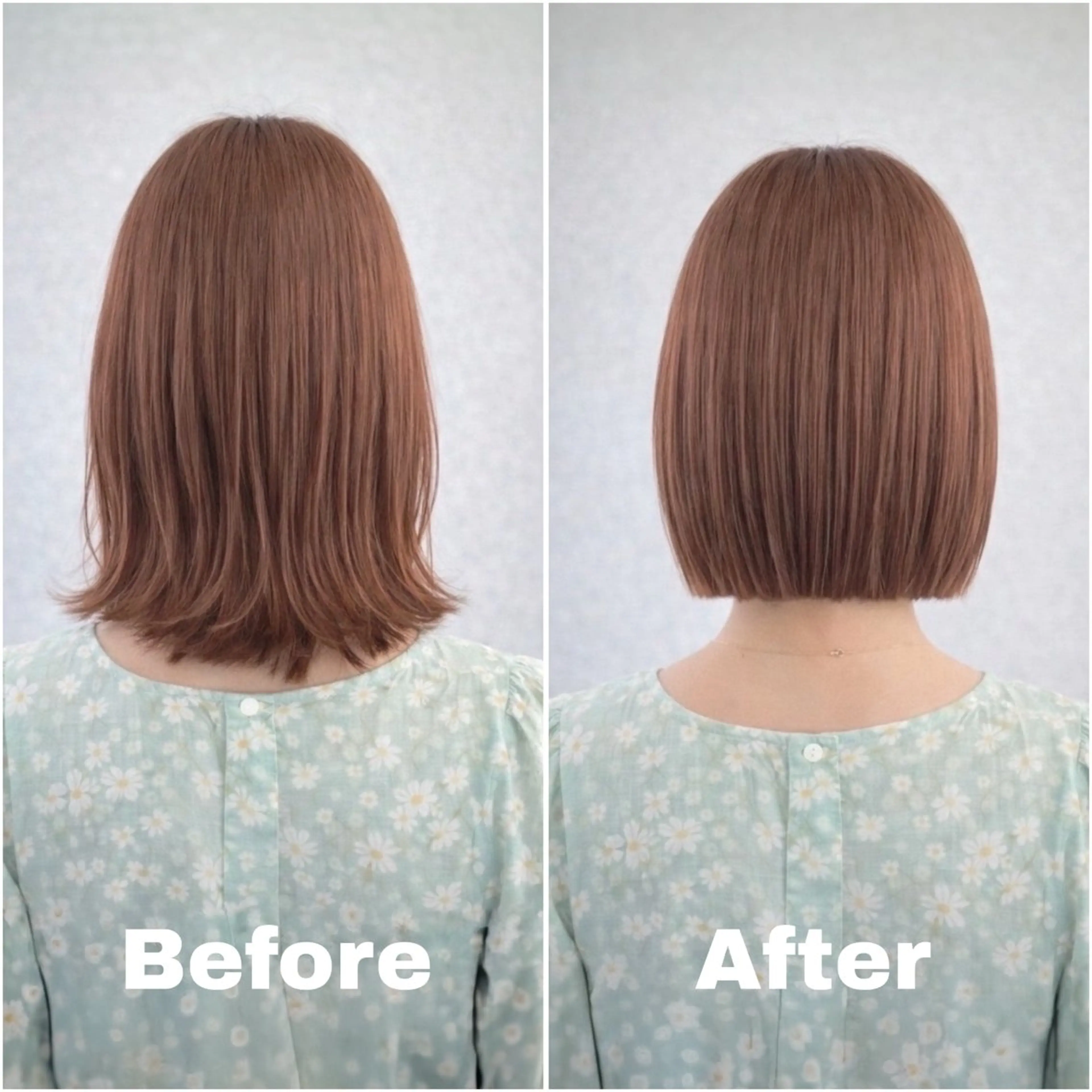 ショート カット ヘアカラー トリートメント 🫧 清水優 /広がらないボブ🫧のヘアスタイル