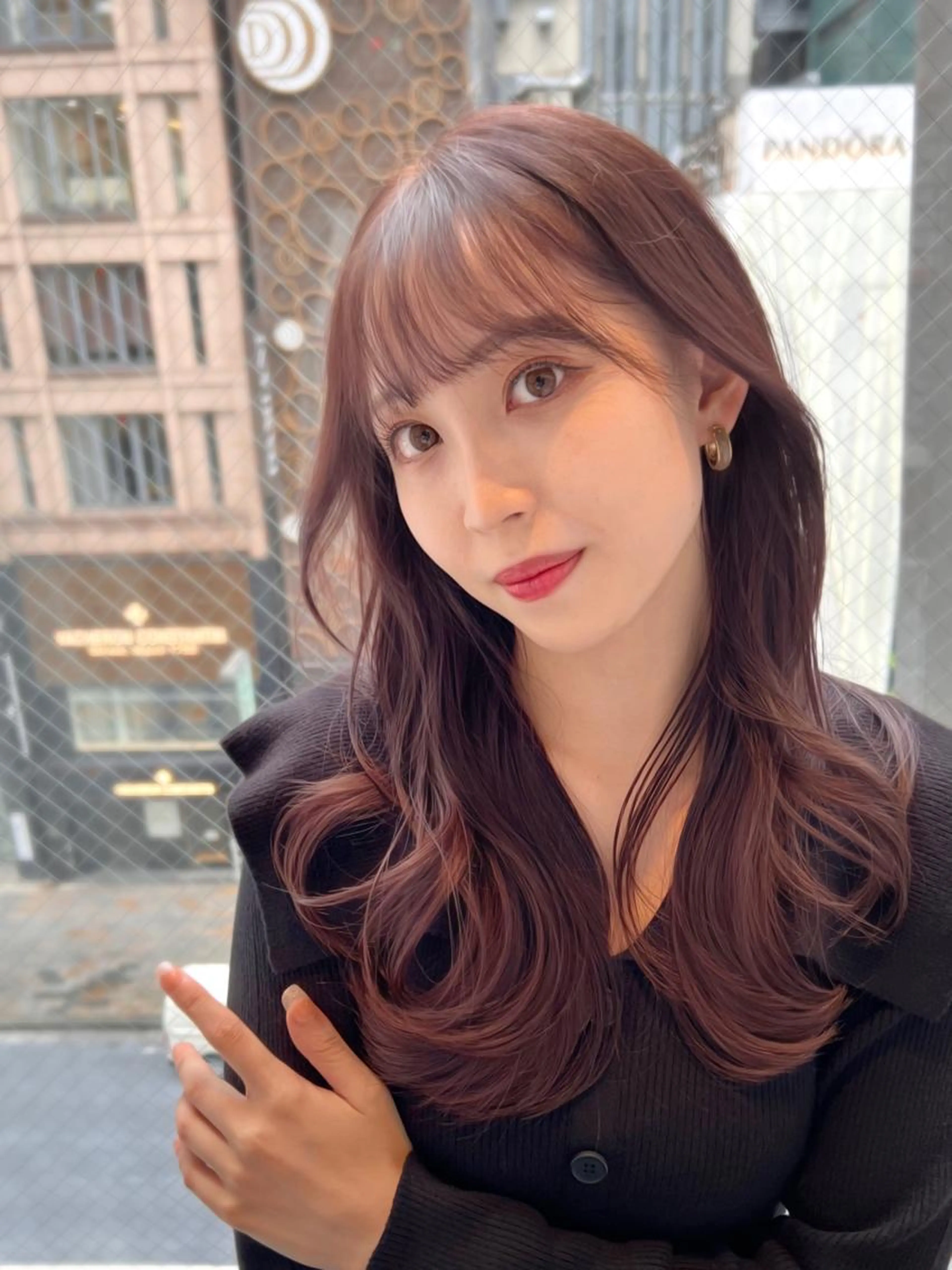 全体カット✂︎➕透明感カラー🤍➕2step外部補修トリートメントor髪質改善トリートメントの写真