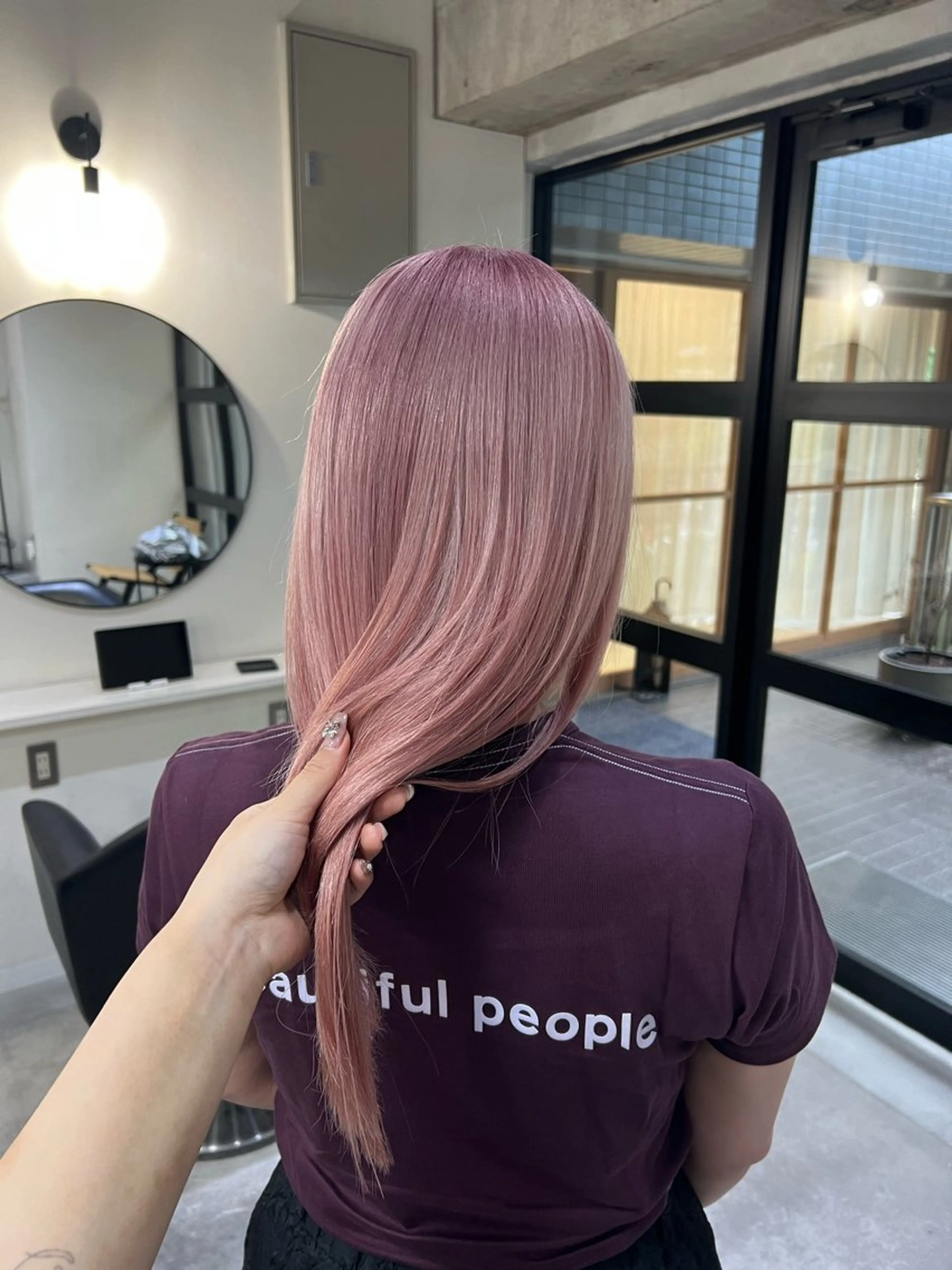 セミロング カラー LA KING KYOTO所属・レイヤーカット/ miranのヘアスタイル