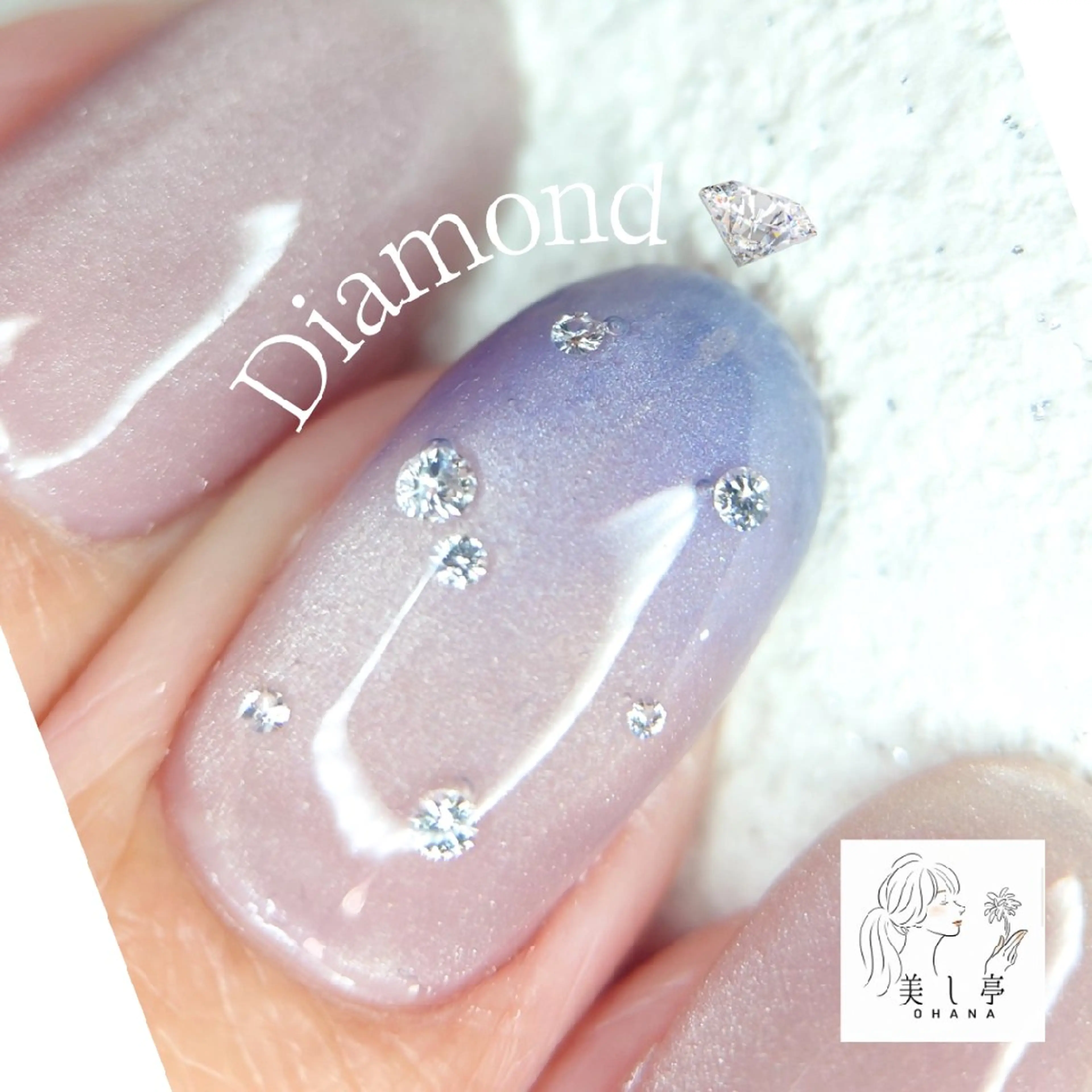 ネイル 美し亭 OHANAのネイルデザイン