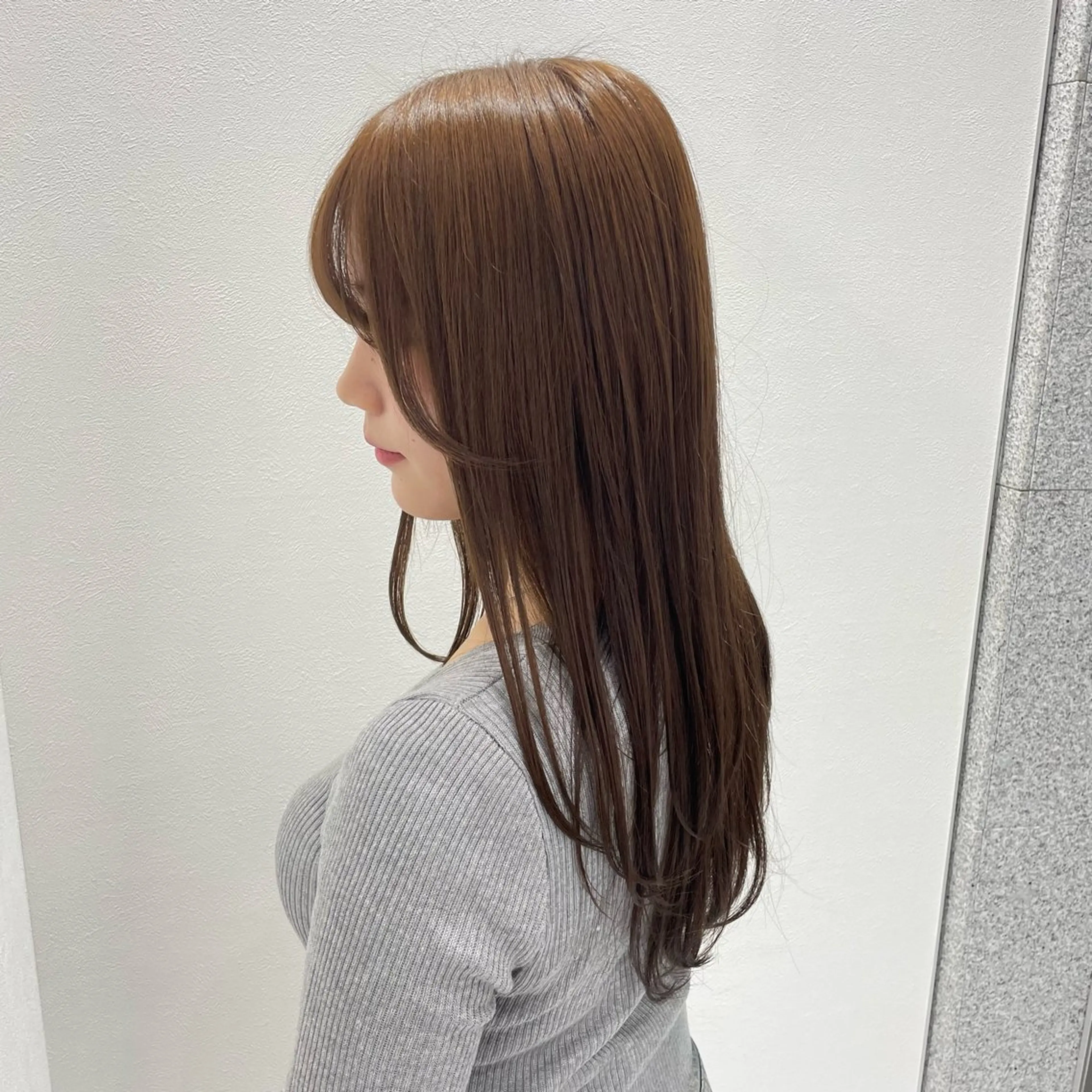 ロング カット ヘアカラー トリートメント 🌿透明感赤み消し Keishin🌿のヘアスタイル