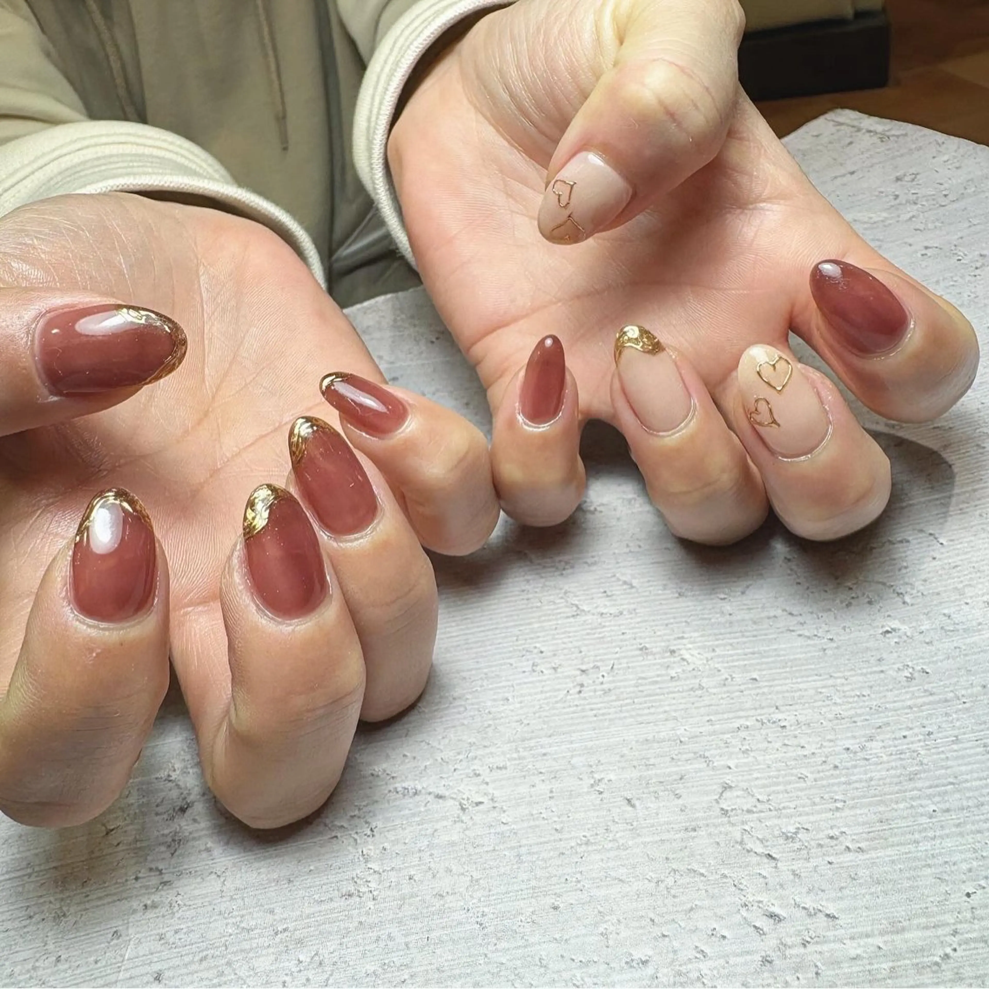 ネイル ハンドネイル nail&eyelash mate所属・京都/東向日/桂 ayumiのネイルデザイン