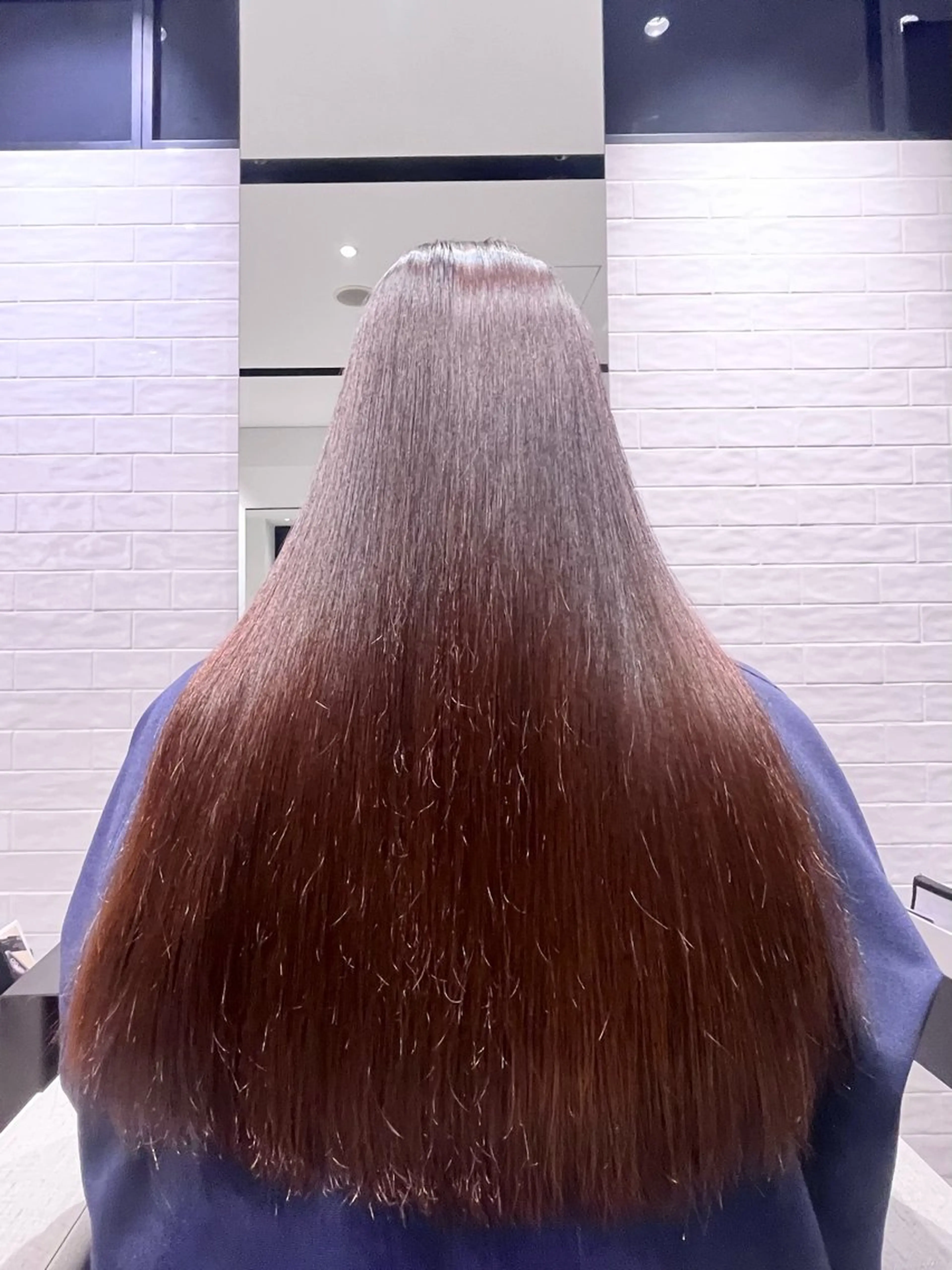 ロング パーマ 縮毛矯正 トリートメント stair:case 💖大類舞衣子💖のヘアスタイル