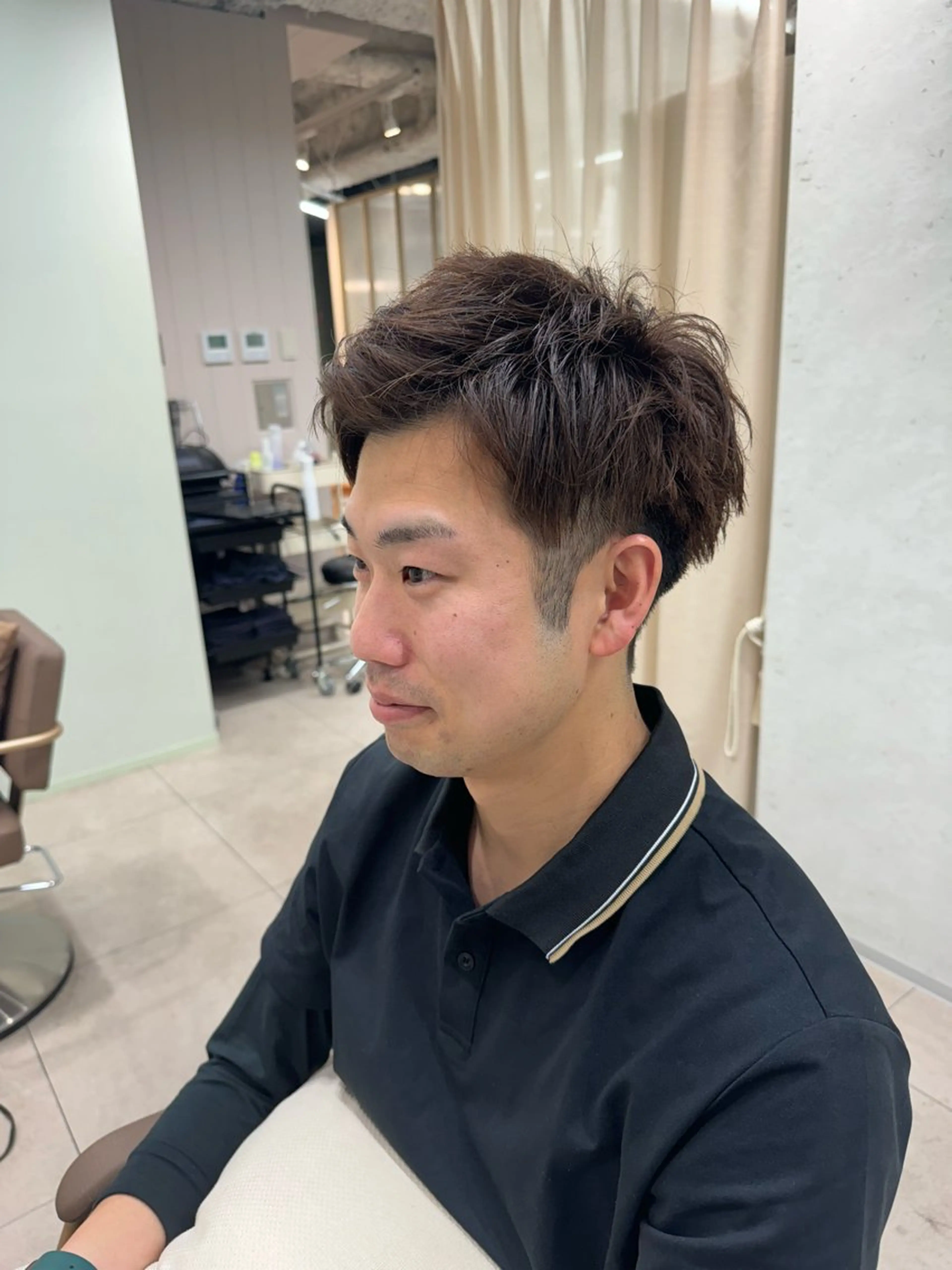 メンズ 横山 滉のヘアスタイル
